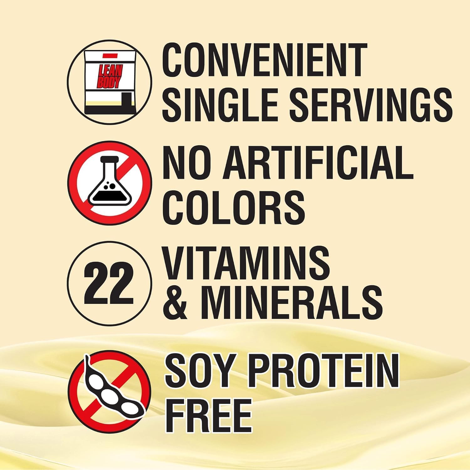 Labrada Lean Body Carb Watchers Vanilla Meal Replacement Shake - High Protein Whey Blend with Healthy Fats & Fiber, 22 Vitamins and Minerals, Gluten Free (20 Packets)