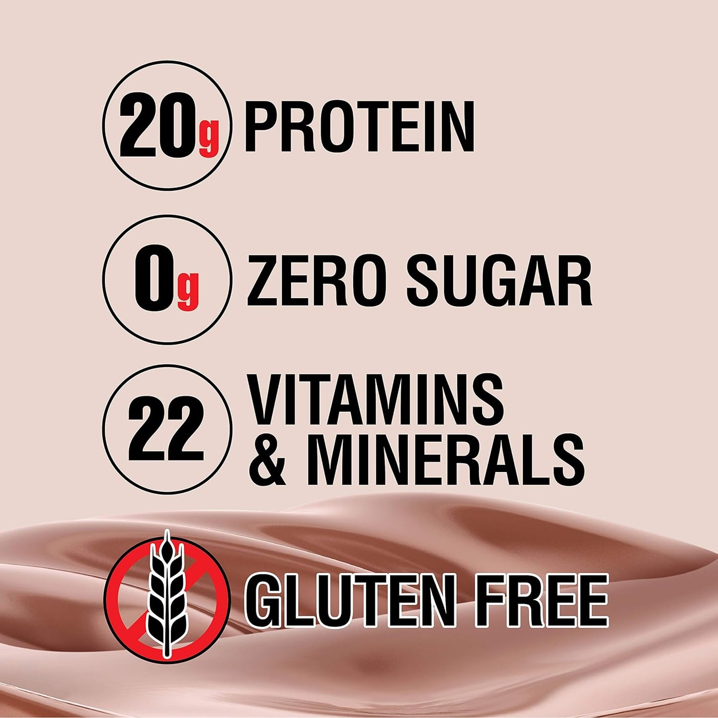 Labrada Lean Body Chocolate Shake: 20g Protein, Whey Blend, 0 Sugar, Gluten Free, 22 Vitamins, Recyclable Carton - 4 Pack