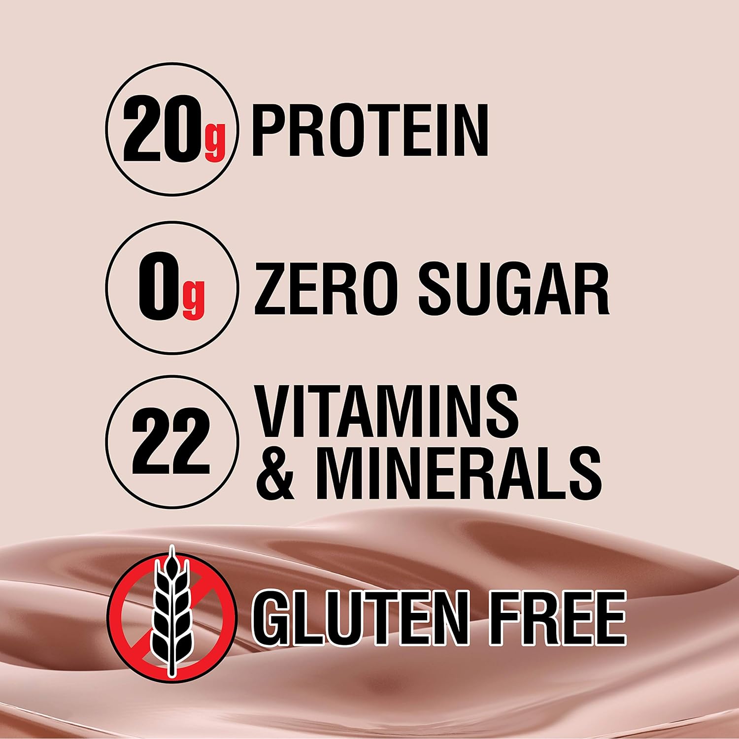 Labrada Lean Body Chocolate Shake: 20g Protein, Whey Blend, 0 Sugar, Gluten Free, 22 Vitamins, Recyclable Carton - 4 Pack