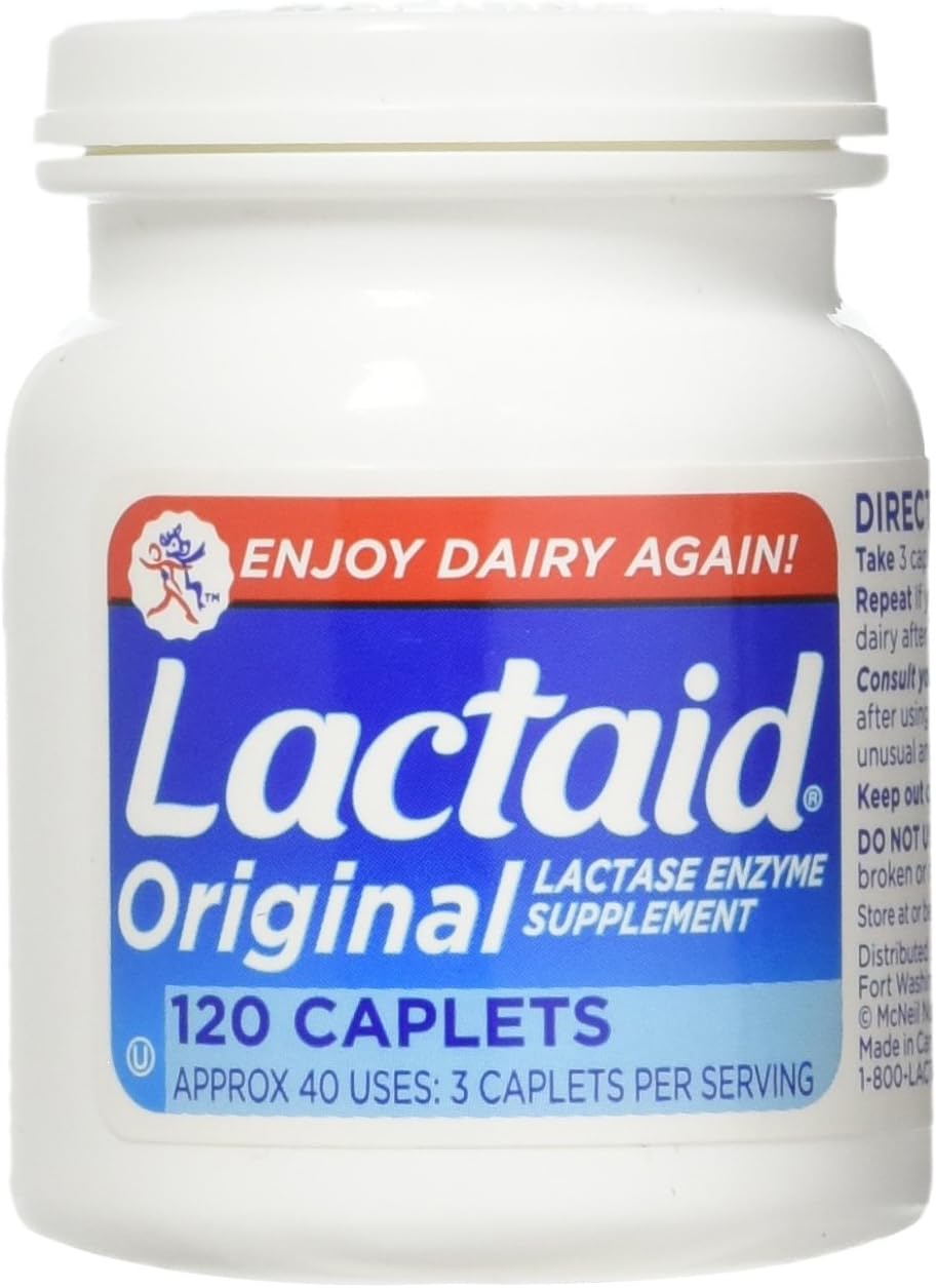 LACTAID Original Caplets - 360 Caplets Total