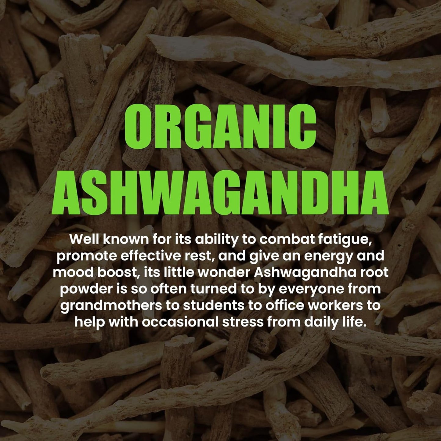 LallaAlpha Ashwagandha Gummies - 750mg Natural Stress Relief - 60 Count - Boost Energy & Manage Stress - Green