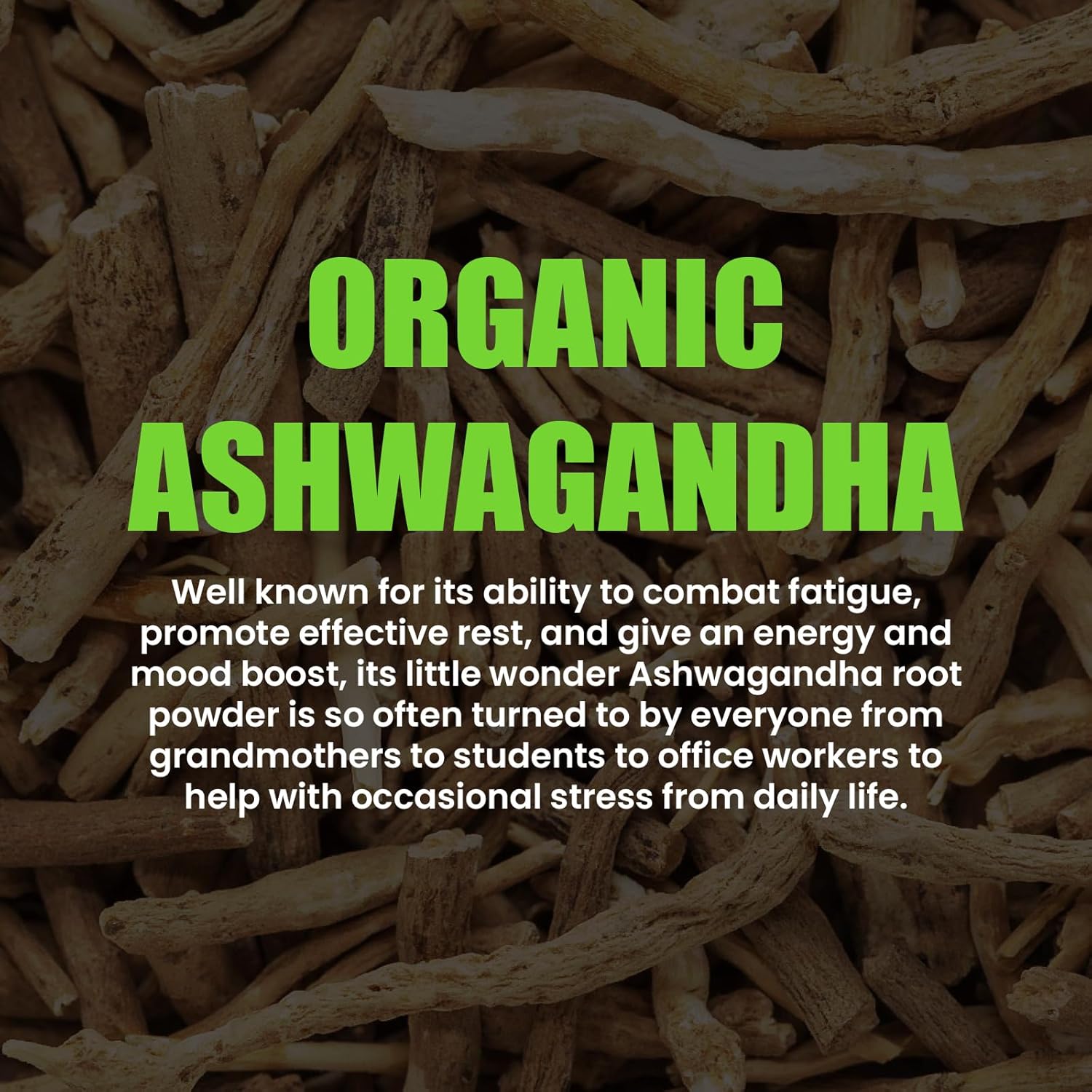 LallaAlpha Ashwagandha Gummies - 750mg Natural Stress Relief - 60 Count - Boost Energy & Manage Stress - Green
