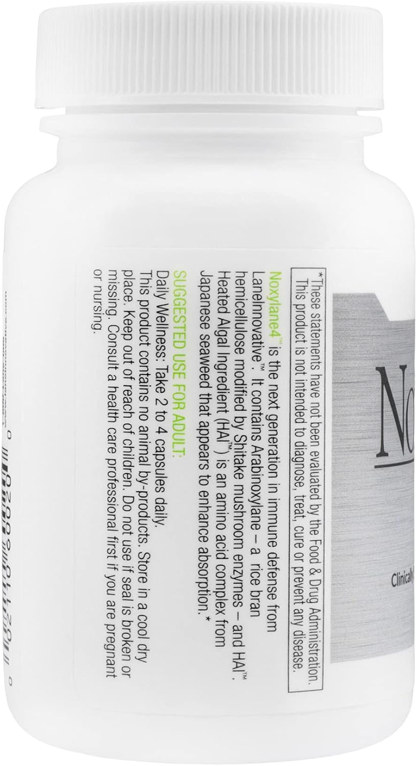 Lane Innovative Noxylane4 Immune Protection Support Supplement - Boosts Immune Defense (12 Servings)