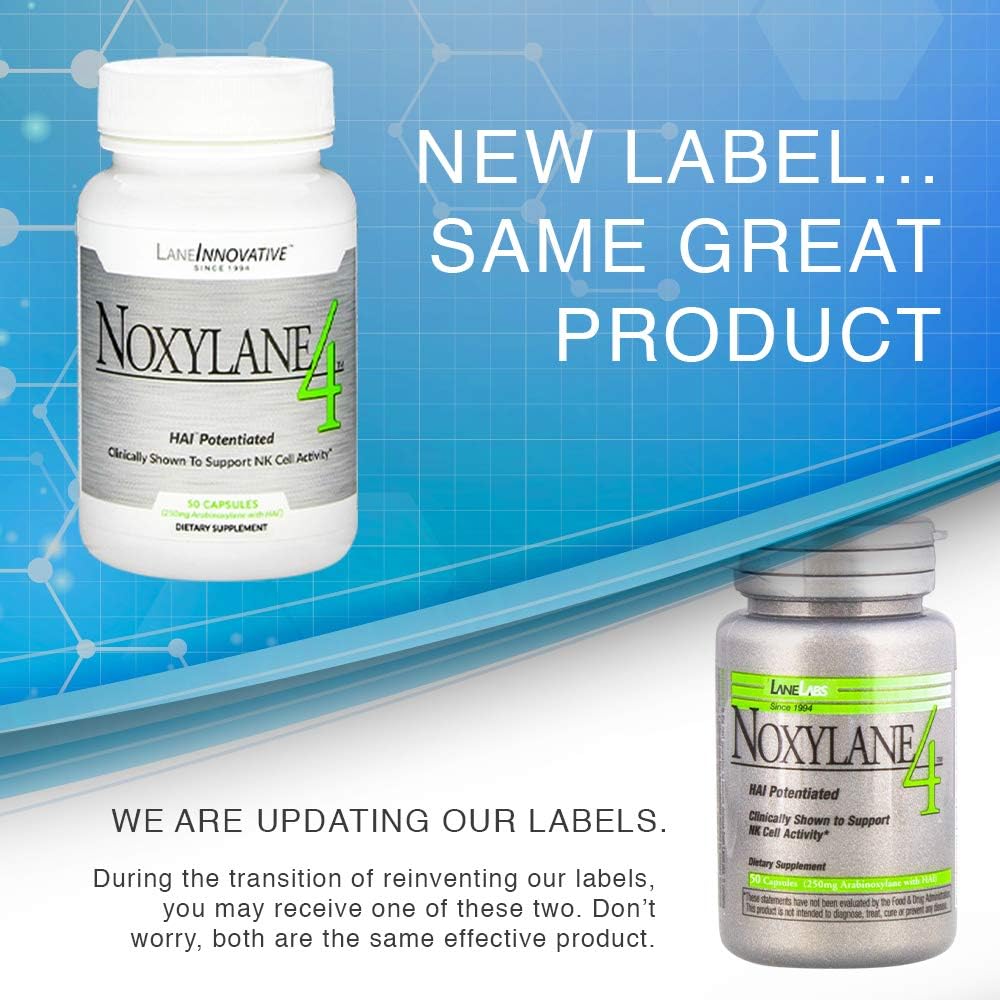 Lane Innovative Noxylane4 Immune Protection Support Supplement - Boosts Immune Defense (12 Servings)