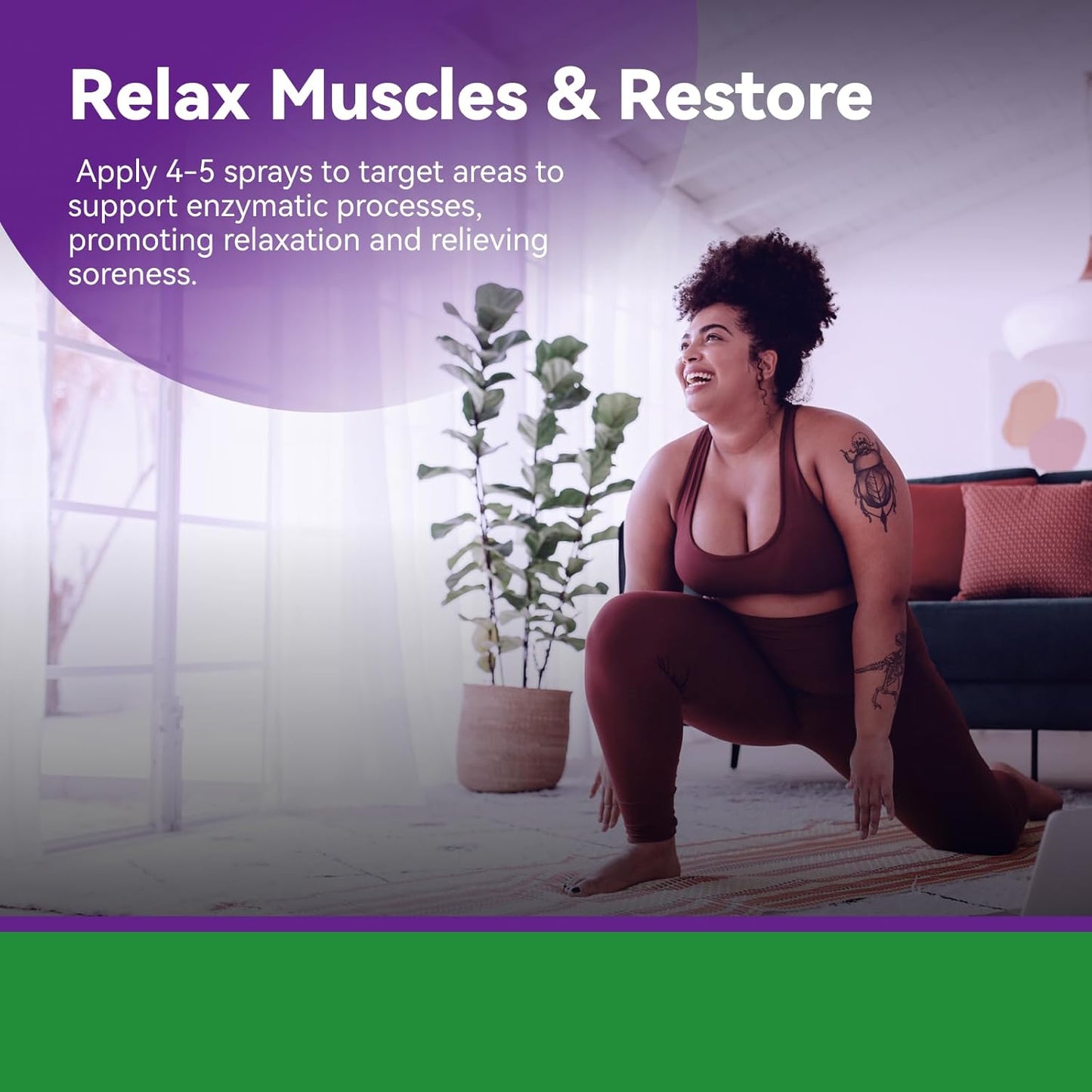 Lavender Magnesium Oil Spray for Full-Body Wellness, 10oz - 100% Natural, USP Grade, Fast Absorption, Muscle, Hair & Skin Health - 2 Pack