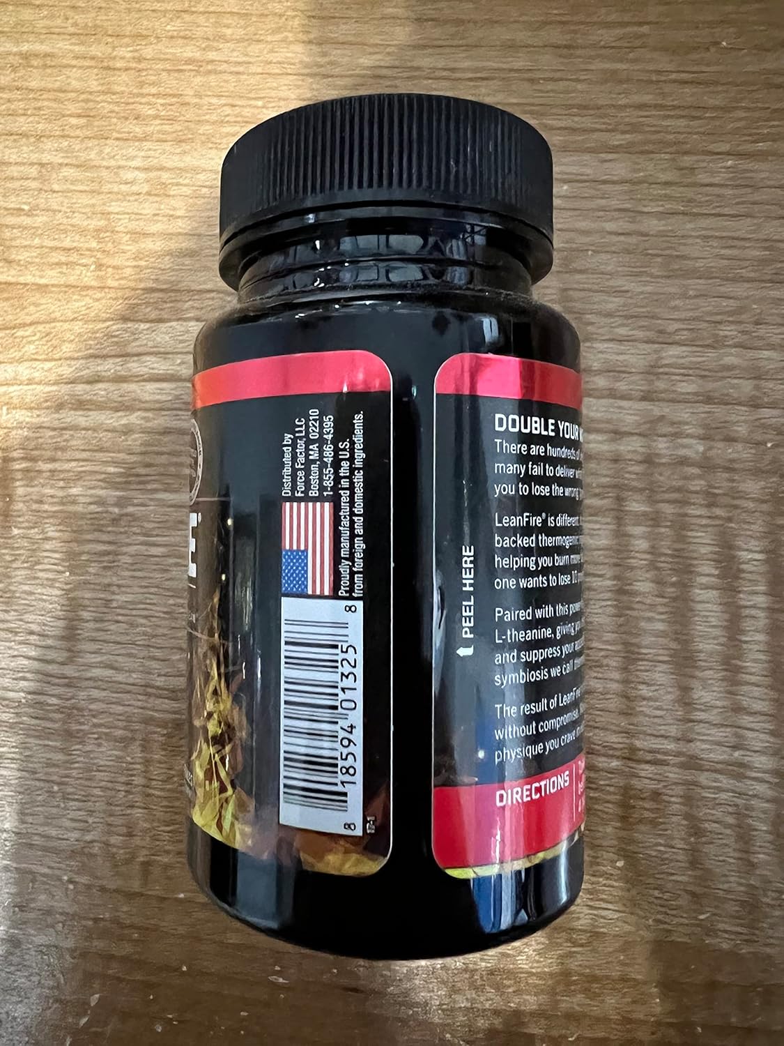 LeanFire Pre Workout Energy Pills - Boost Energy, Build Muscle, Improve Performance - 60 Count