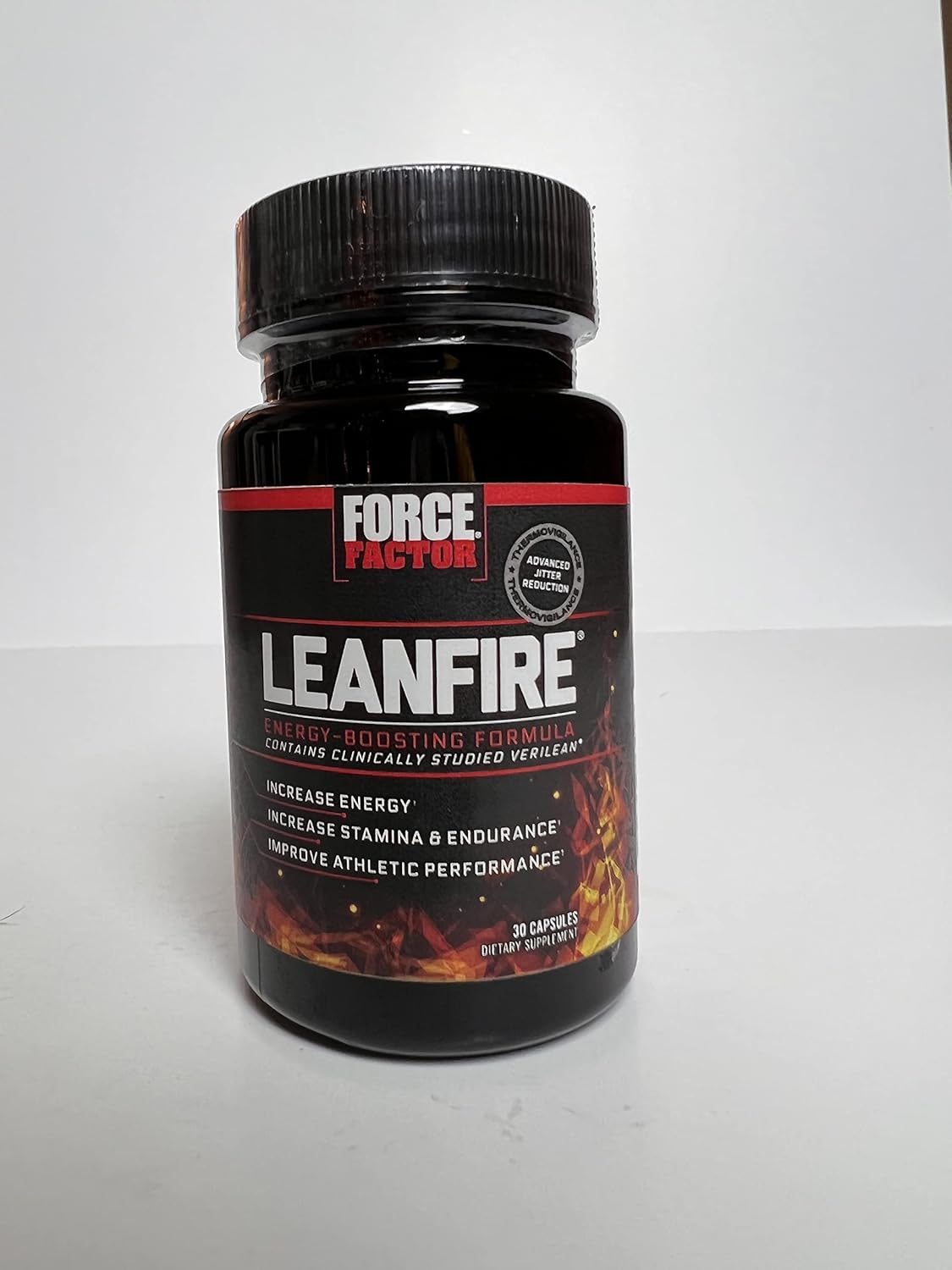 LeanFire Pre Workout Energy Pills - Boost Energy, Build Muscle, Improve Performance - 60 Count