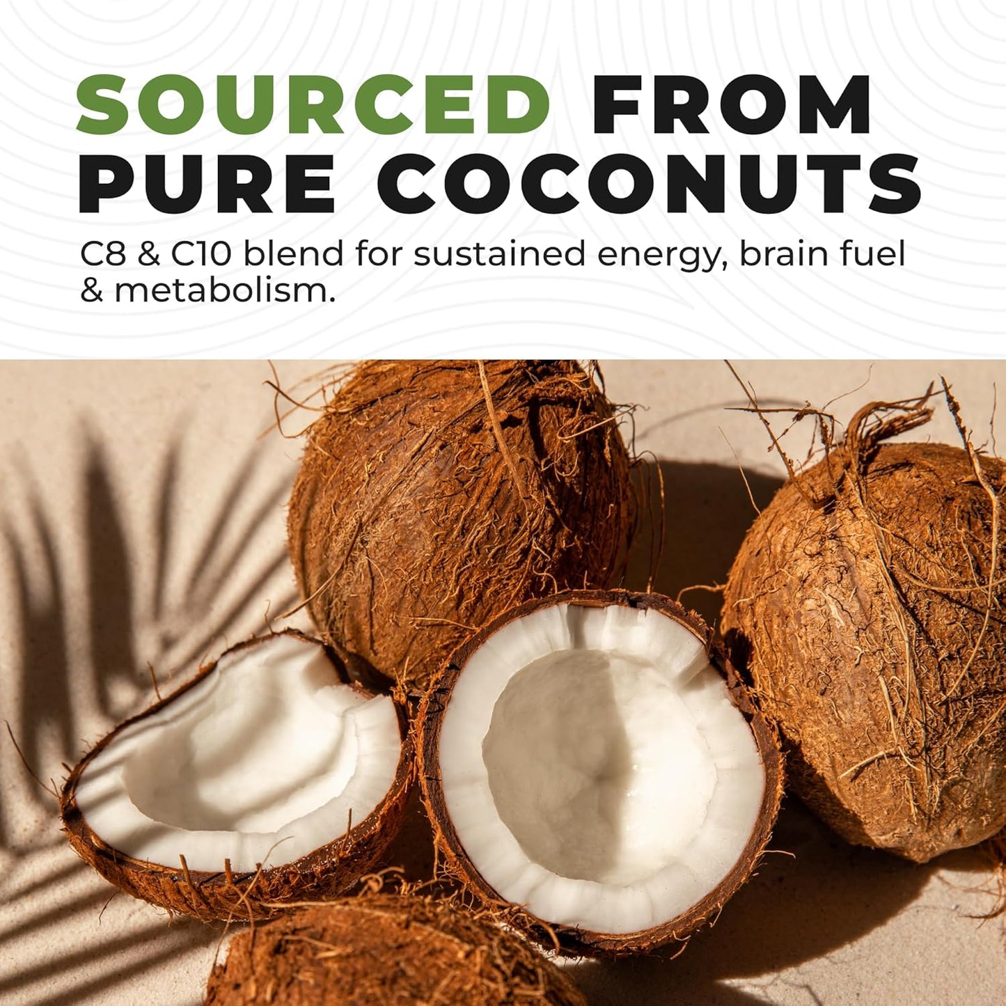 Left Coast Performance Coconut MCT Oil Liquid & Keto Coco Drink Mix Bundle - 32oz & 8.5oz