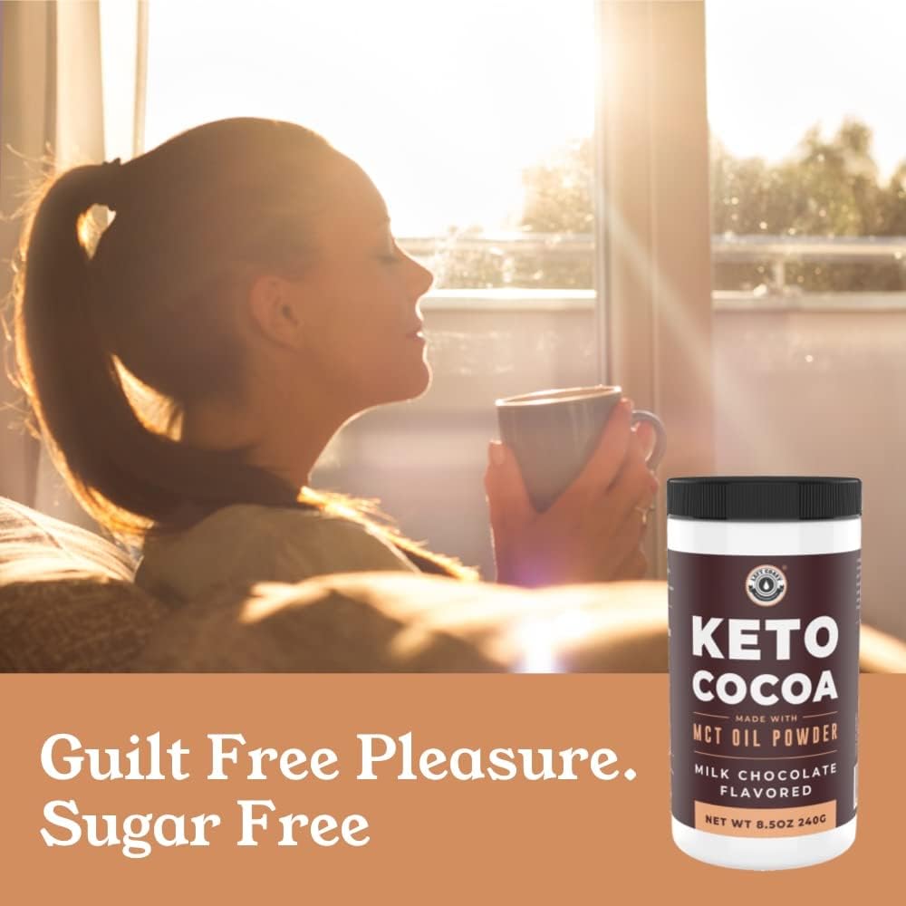 Left Coast Performance Coconut MCT Oil Liquid & Keto Coco Drink Mix Bundle - 32oz & 8.5oz