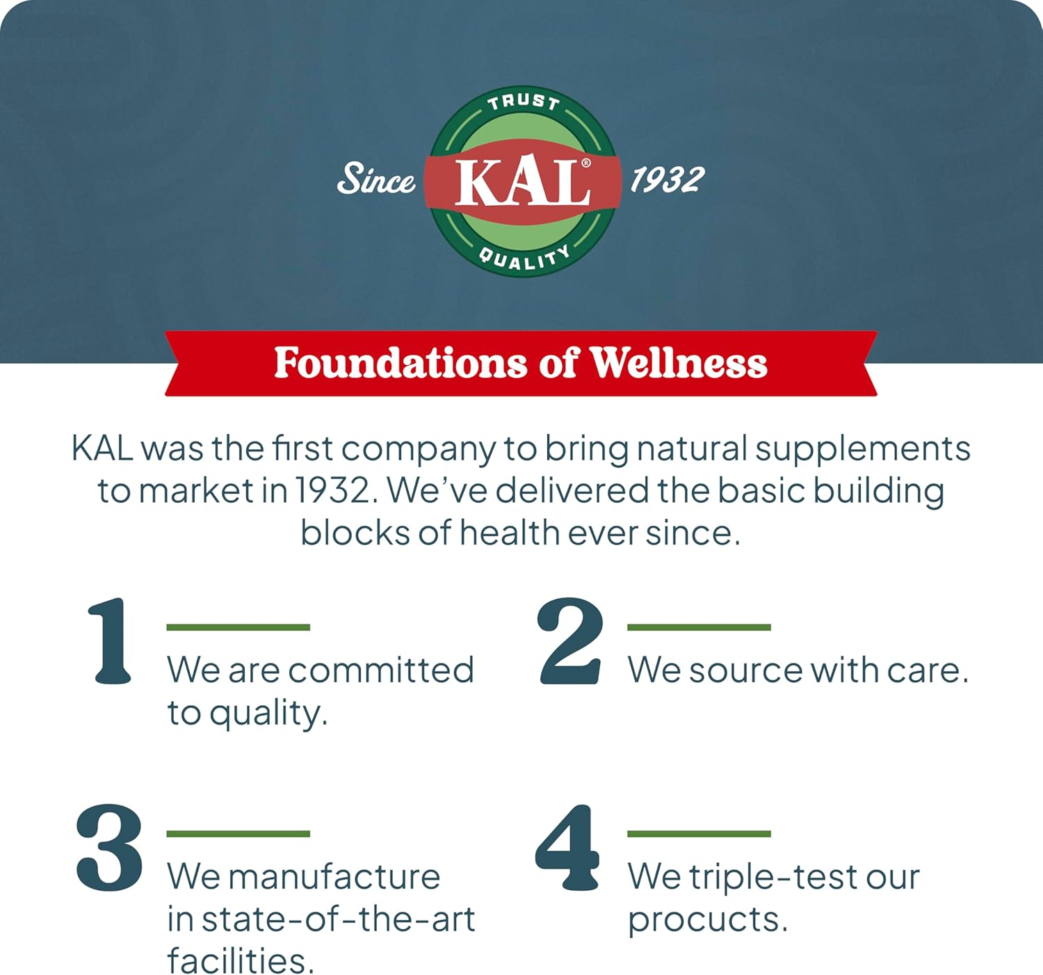 Lemon Lime Flavored KAL Calming Magnesium Powder - Vegan & Gluten-Free Supplement for Relaxation Support - High Absorption, No Added Sugar - 40 Servings, 9.5 oz