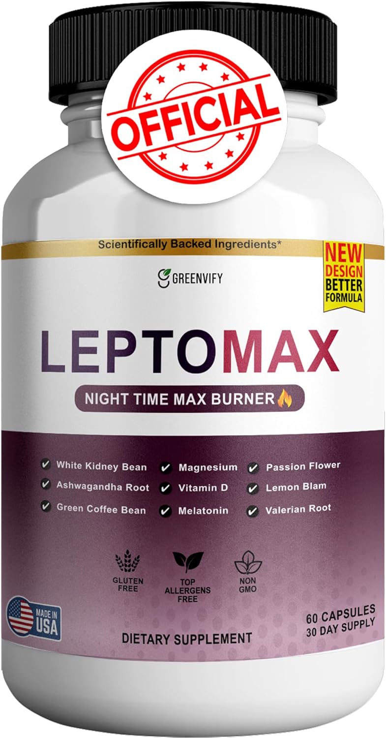 LeptoMax Burner: Powerful Anabolic Recovery & Natural Sleep Aid with Magnesium & Ashwagandha