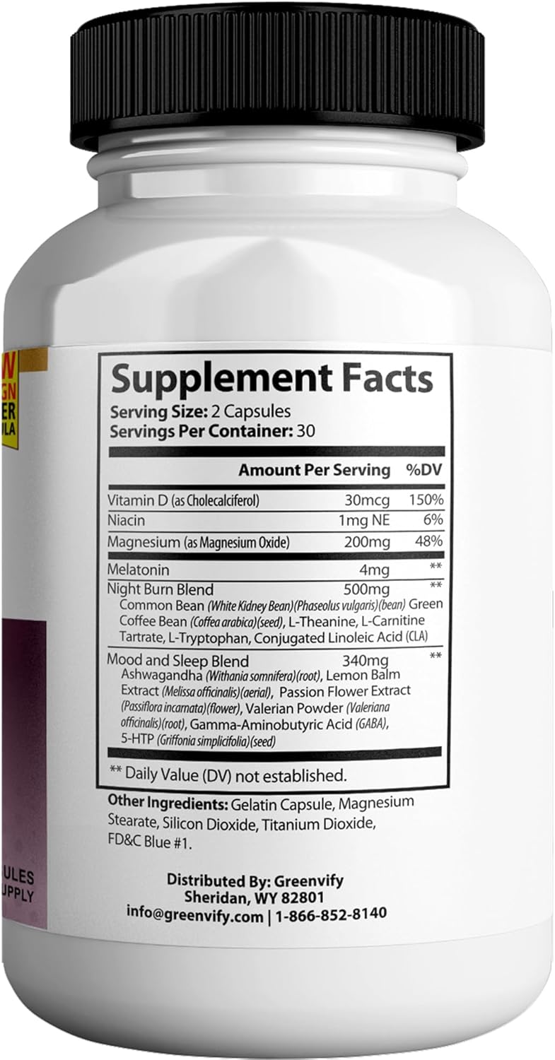 LeptoMax Burner: Powerful Anabolic Recovery & Natural Sleep Aid with Magnesium & Ashwagandha