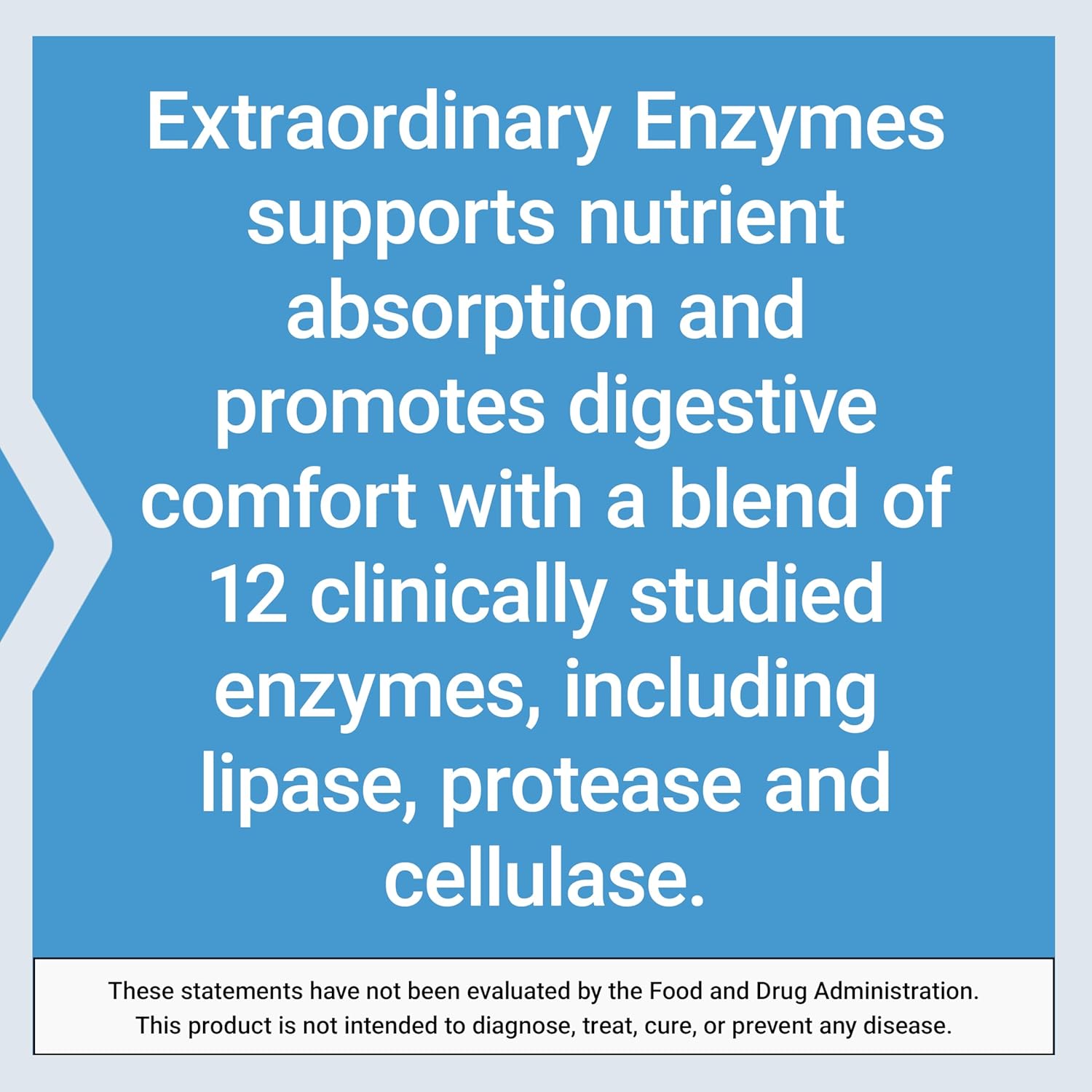 Life Extension Extraordinary Enzymes - Digestive Health Support for Optimal Nutrient Absorption - Non-GMO Digestive Enzymes - 60 Capsules