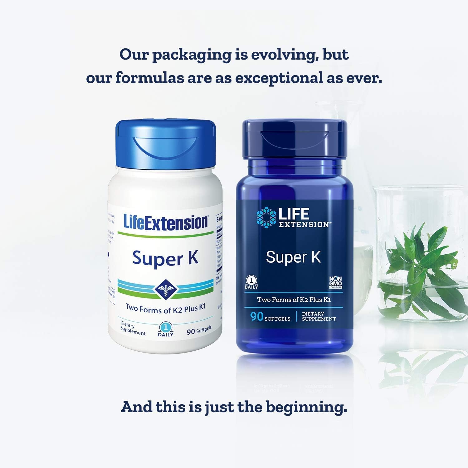 Life Extension Super K Softgels - 90 Count (Pack of 3) - Vitamin K Supplement for Health and Wellness