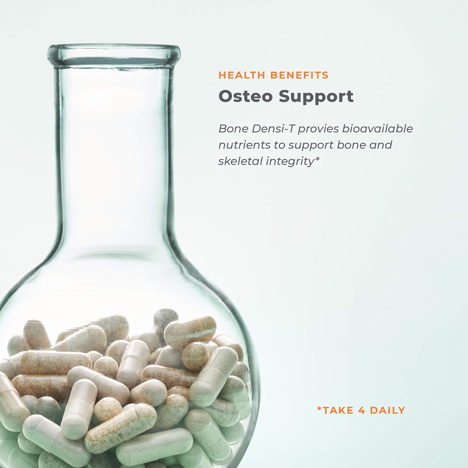 LifeSeasons Bone Densi-T: Supports Bone Mineral Density, Strength, and Healing - Calcium, Magnesium, Vitamin D - 120 Capsules