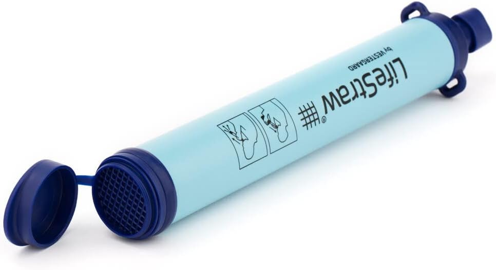 LifeStraw Personal Water Filter: Ideal for Hiking, Camping, Travel, and Emergencies