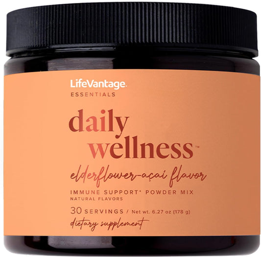 LifeVantage Elderflower-Acai Immune Support Drink Mix - 30 Servings (178g)