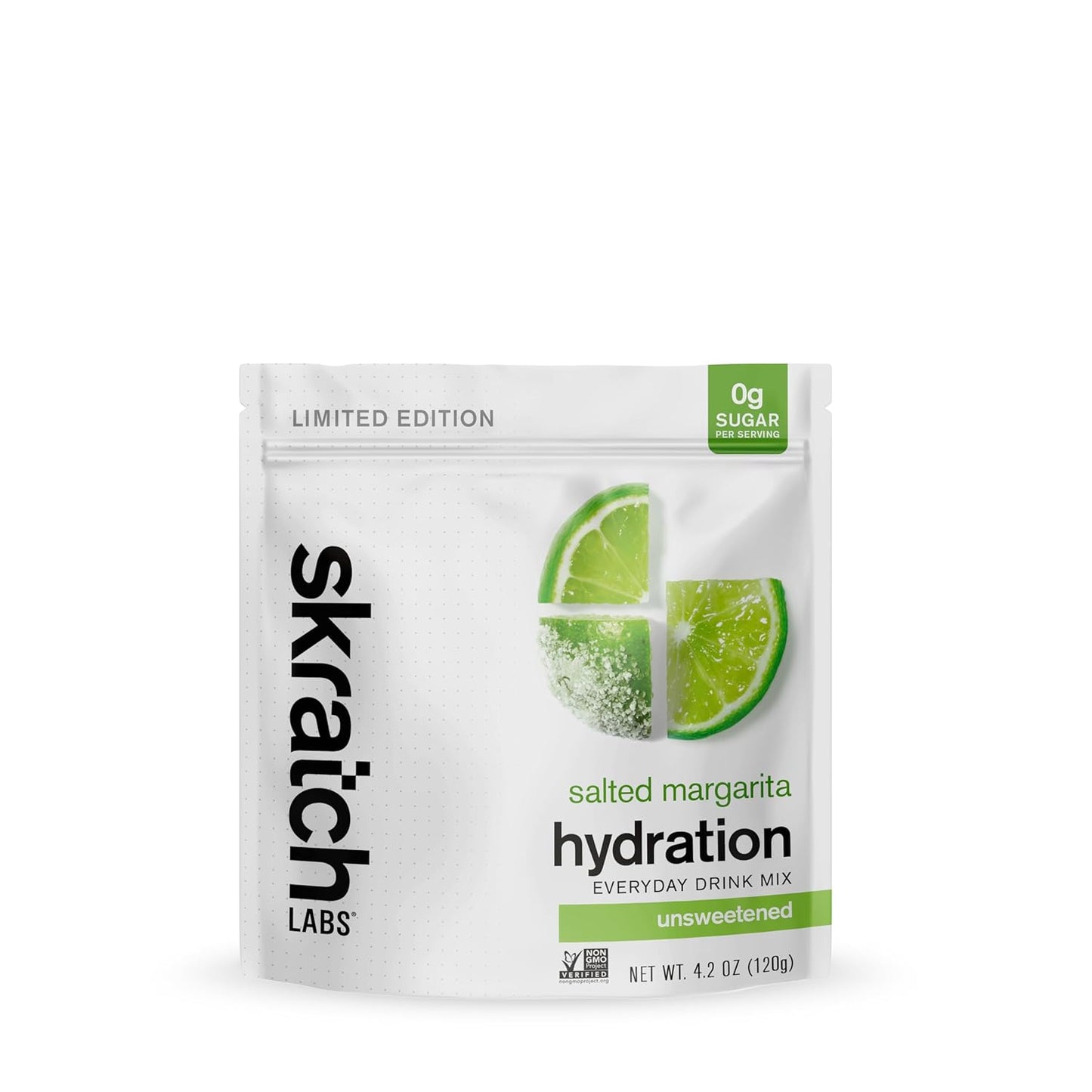Limited Edition Skratch Labs Salted Margarita Electrolyte Powder - Unsweetened Hydration Mix - 30 Servings - Keto, Paleo, Vegan, Non-GMO