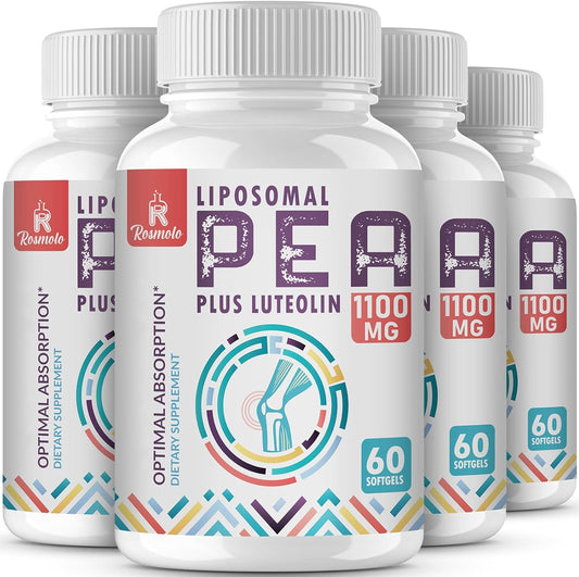 Liposomal Palmitoylethanolamide with Luteolin - Enhanced Absorption, 240 Softgels
