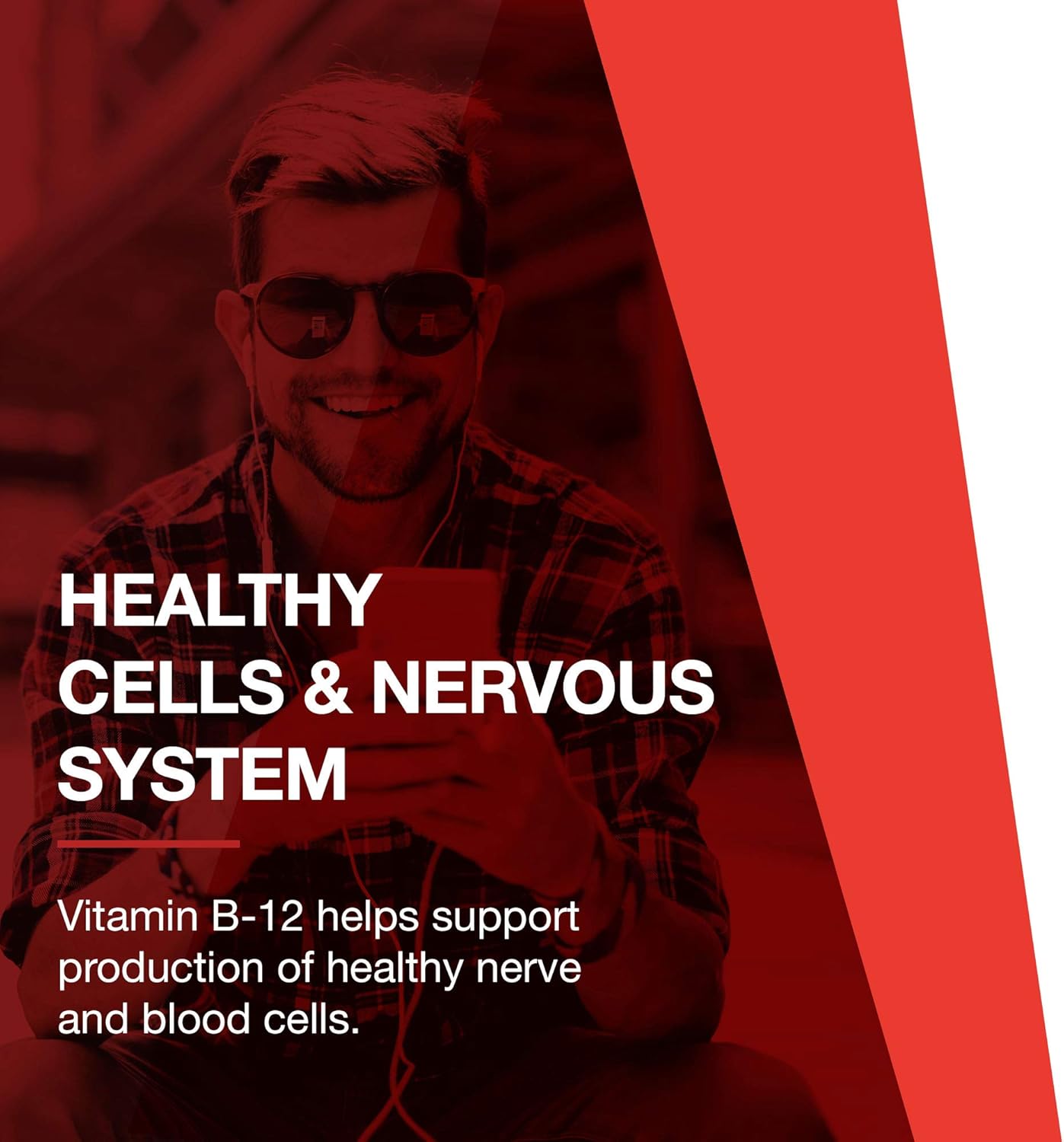 Liquid B-12 5,000mcg - Nervous System Support with B Vitamins - Dairy Free & Vegan - 4 fl oz by Protocol