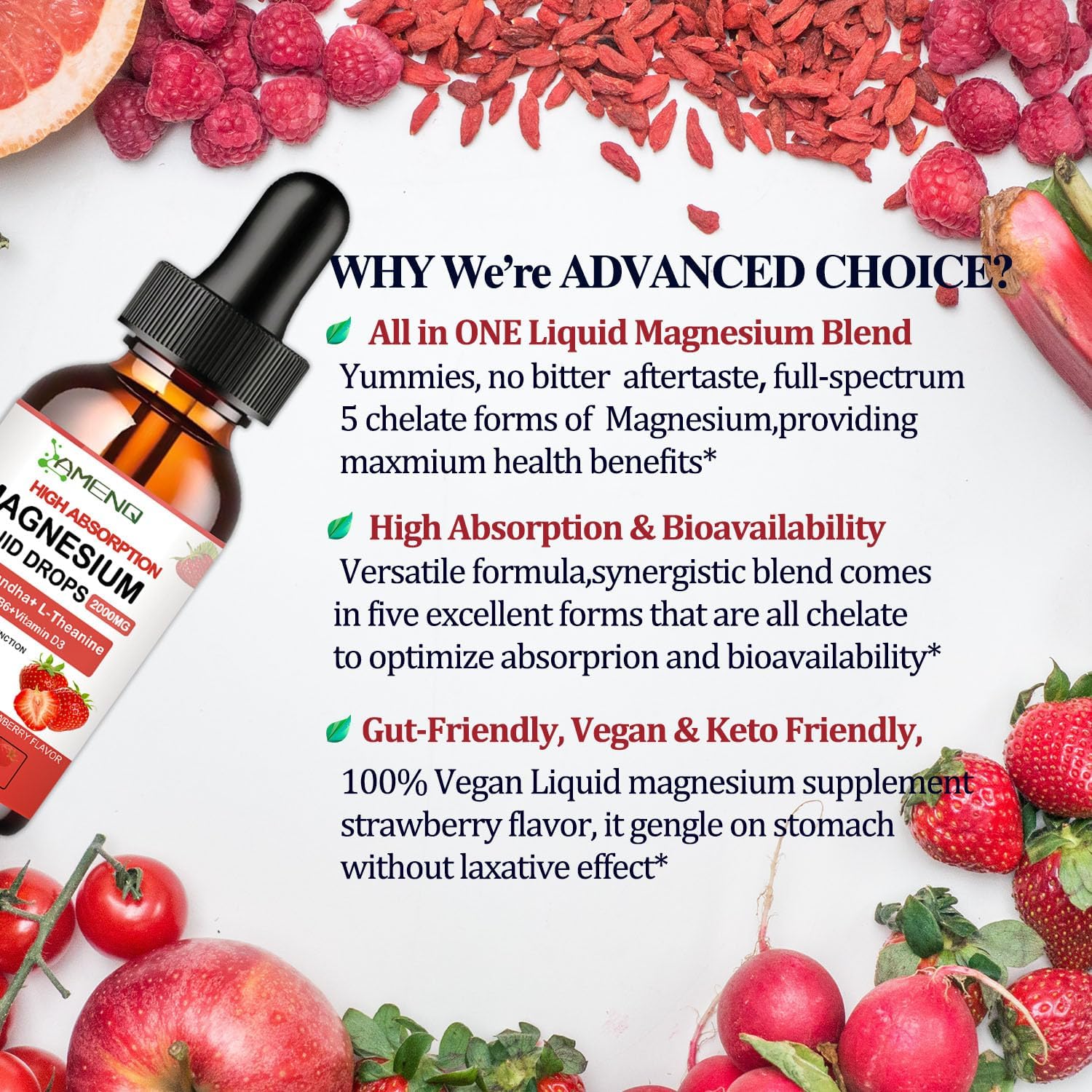 Liquid Cortisol Supplement with Potassium and Magnesium - Stress Relief and Electrolyte Support Drops