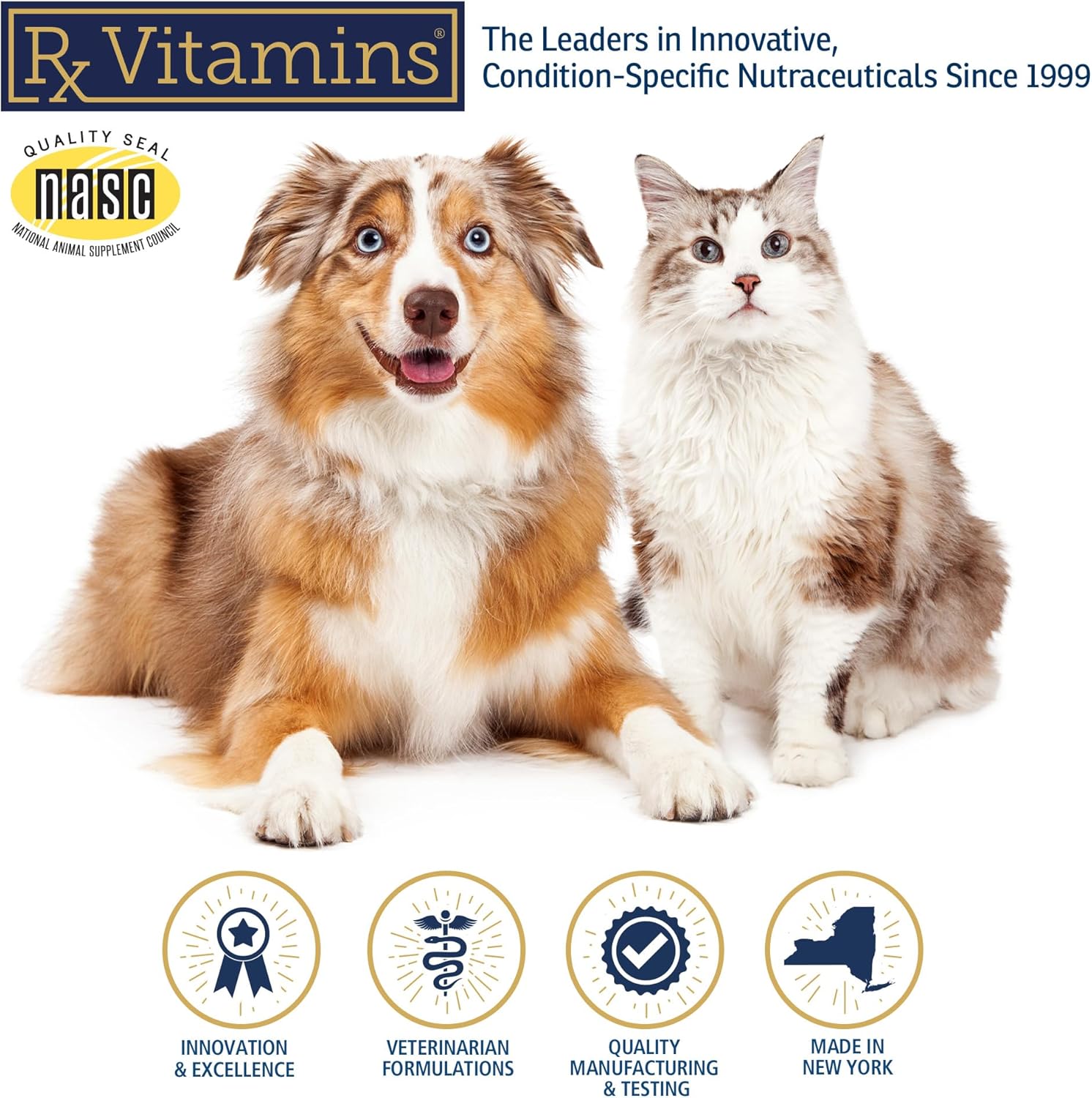 Liquid Immuno Pet Supplement with Reishi Mushroom and L-Lysine - Immune Support for Dogs and Cats - Bacon Flavor - 2 oz
