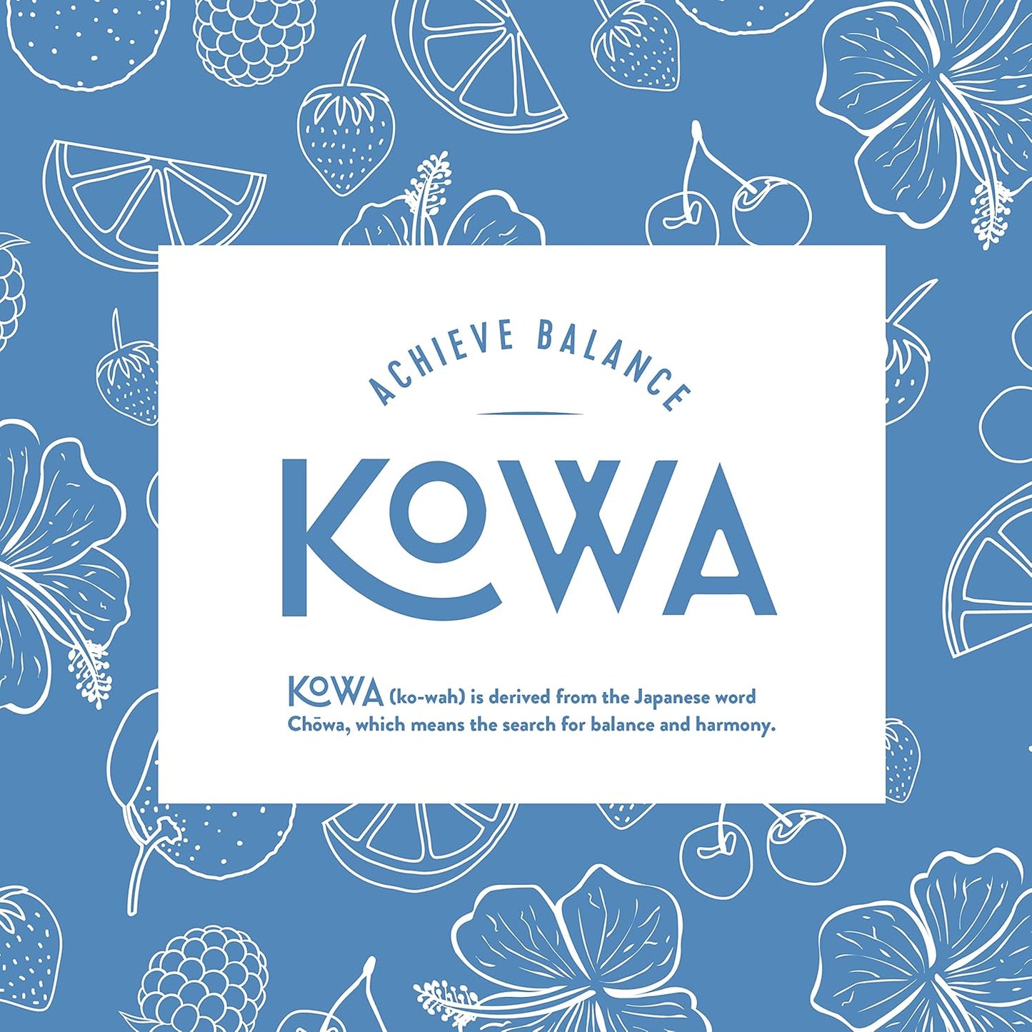 LiveKowa Kowa Mood Boost Variety Pack - 10 Calorie Adaptogen Drink, Zero Sugar & Caffeine-Free - 12 fl oz (Pack of 12)