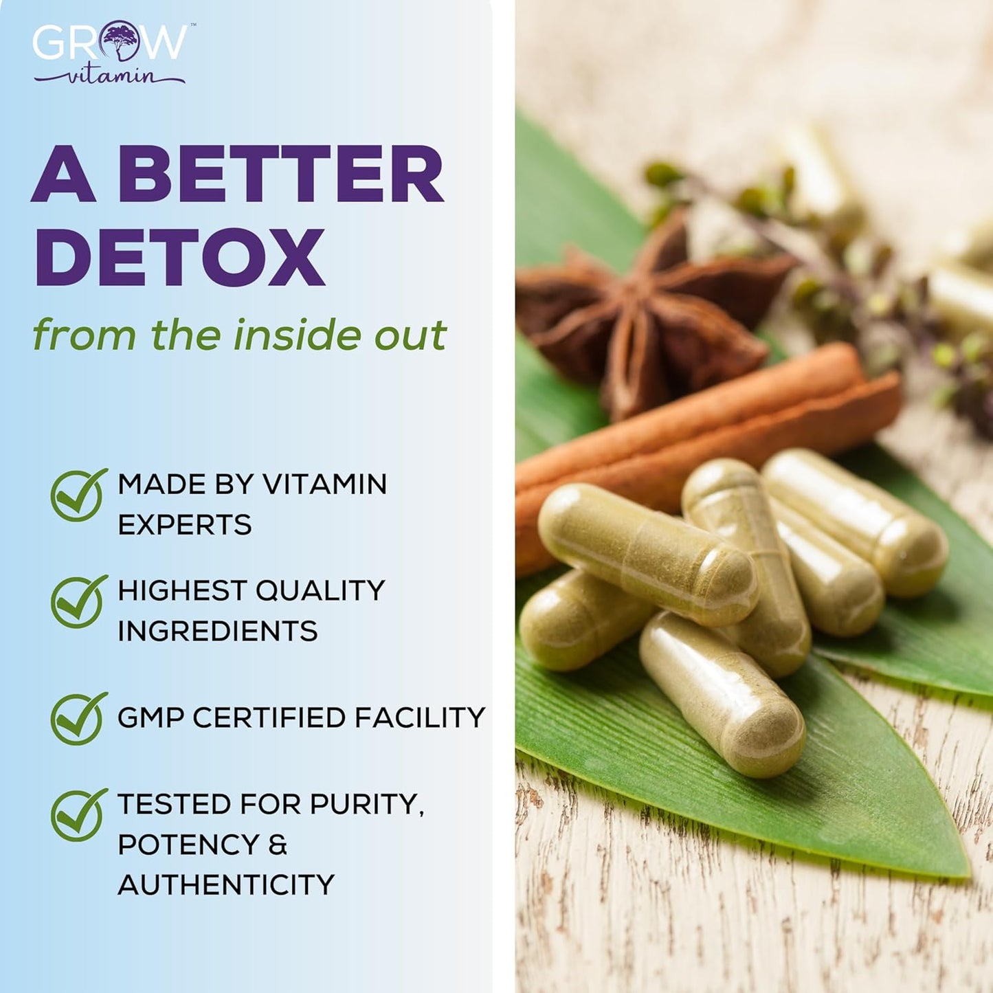 Liver Cleanse Detox Capsules with Milk Thistle, Artichoke, Dandelion Extract - 60 Capsules Liver Supplement with Turmeric, Beetroot, Choline - Supports Liver Health