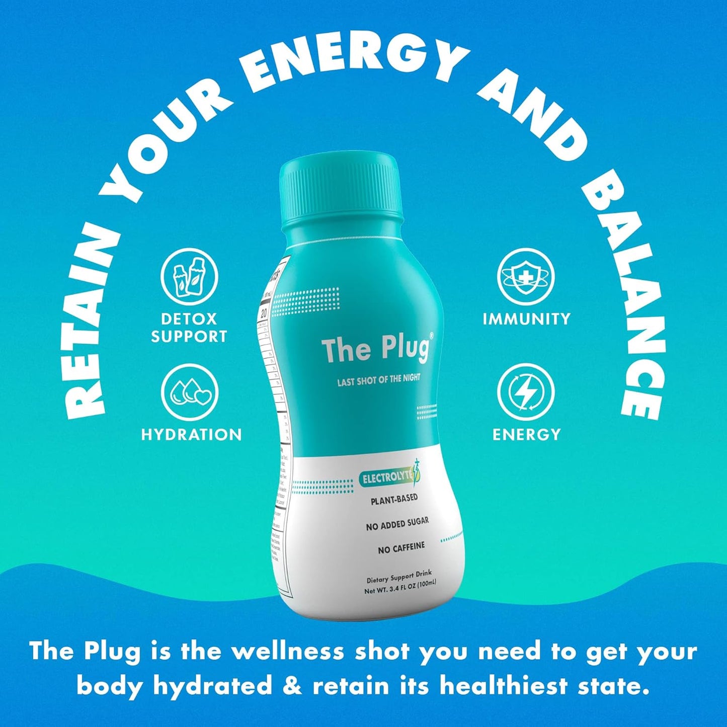 Liver Cleanse Detox Drink with Herbal Electrolytes for Liver Support & Energy - Plant-Based Bloating Relief, Antioxidants & Minerals - 2-Pack