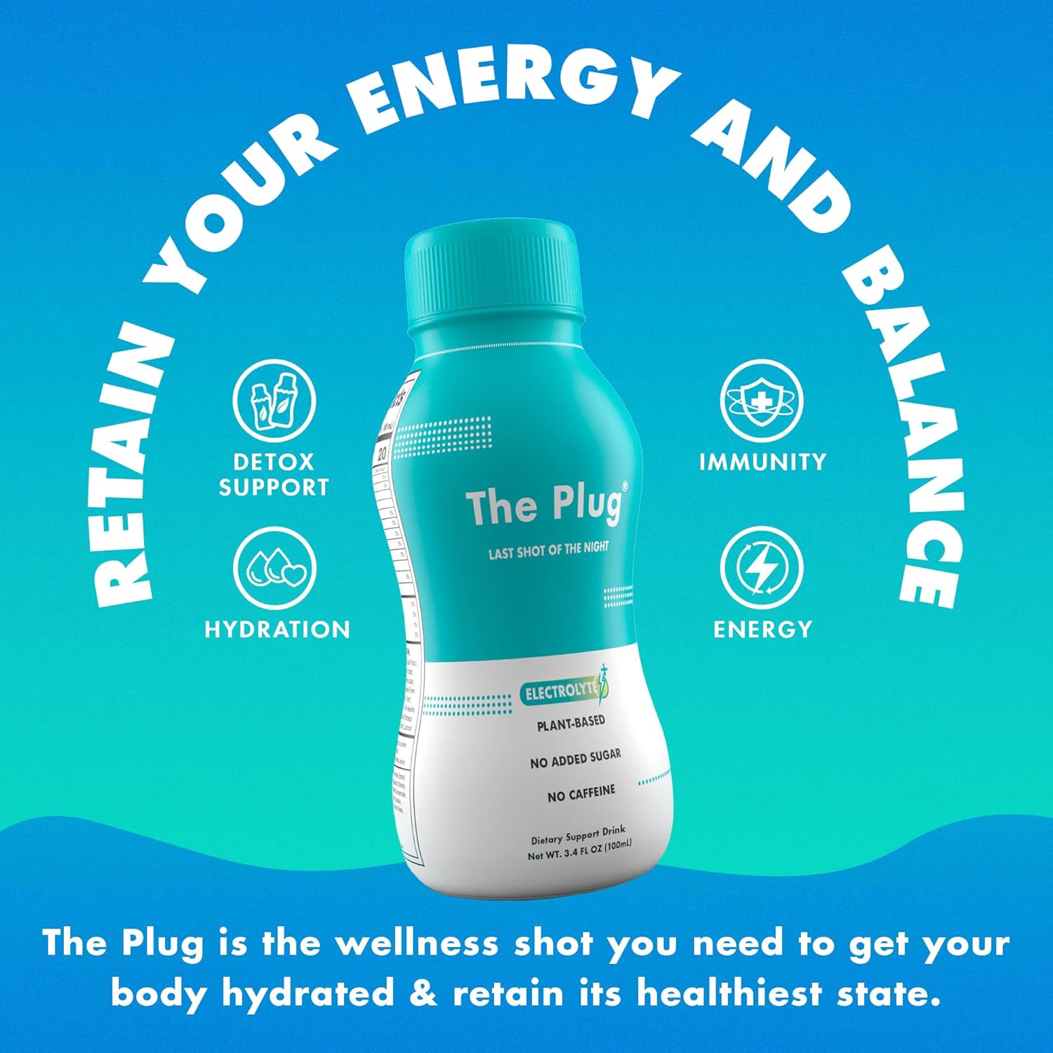 Liver Cleanse Detox Drink with Herbal Electrolytes for Liver Support & Energy - Plant-Based Bloating Relief, Antioxidants & Minerals - 2-Pack