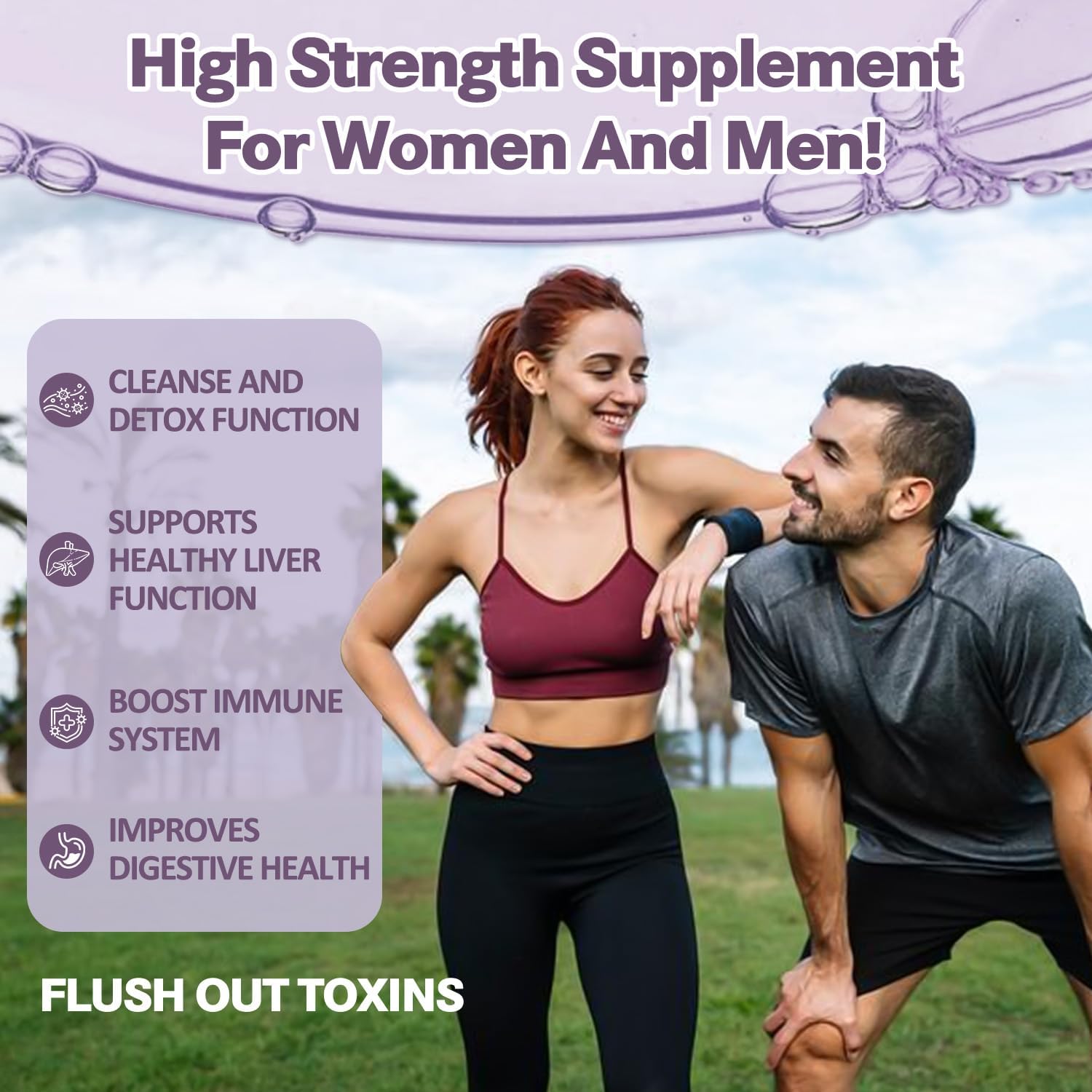 Liver Cleanse Detox & Repair Liquid - 1100mg Milk Thistle & Dandelion Root - 16+ Herbs for Liver Support - Active Liver Health Formula - Vegan Non-GMO All-Natural - 2 Fl Oz (Pack of 2)