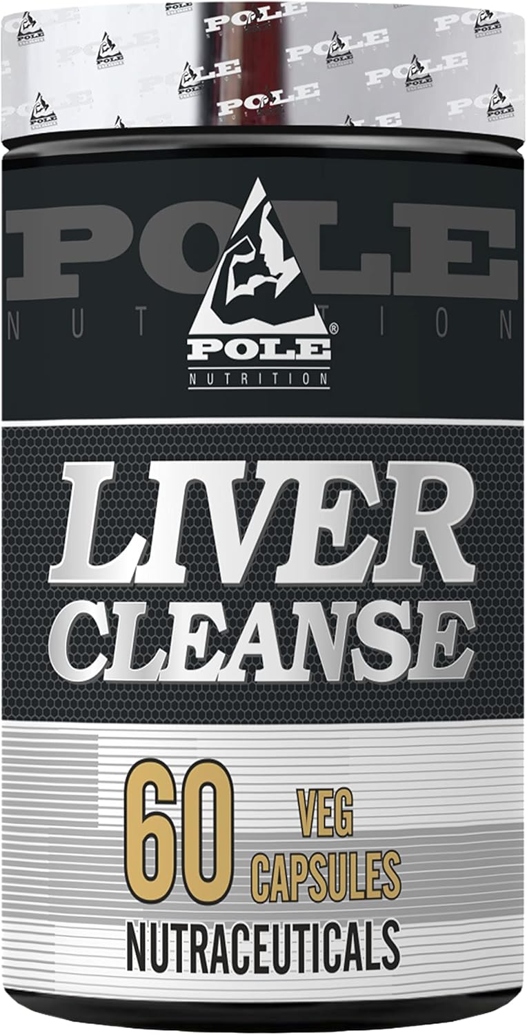 Liver Cleanse Formula with Milk Thistle & Herbs, 60 Capsules - Supports Healthy Liver Function & Detox