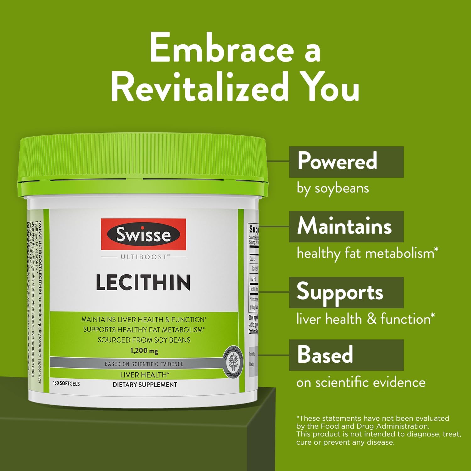 Liver Cleanse & Repair Bundle with Milk Thistle, Lecithin | Detox & Support for Fatty Liver | Swisse Liver Supplement