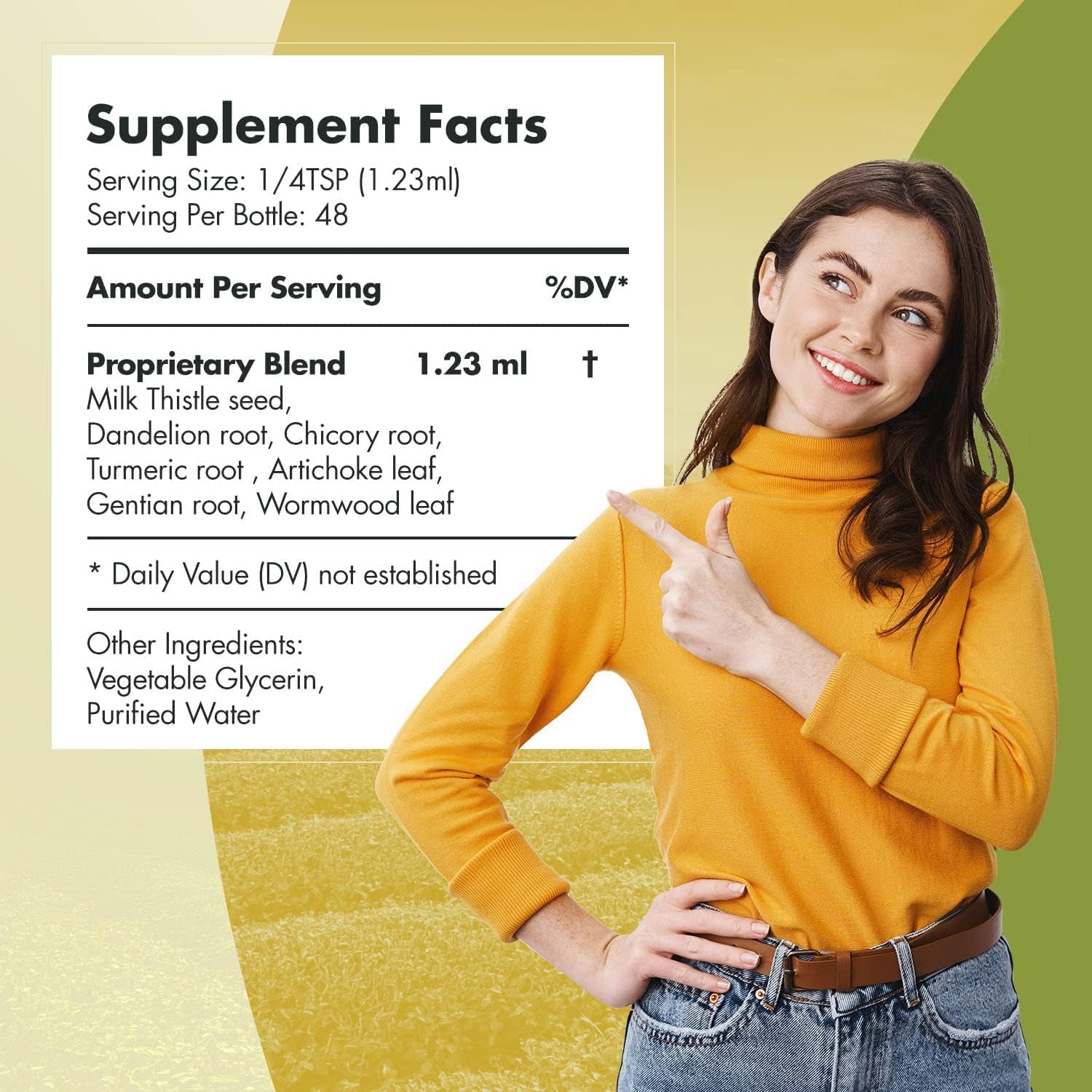 Liver Cleanse & Uric Acid Support Supplement Drops for Healthy Levels and Muscle Relief by Go Nutrients