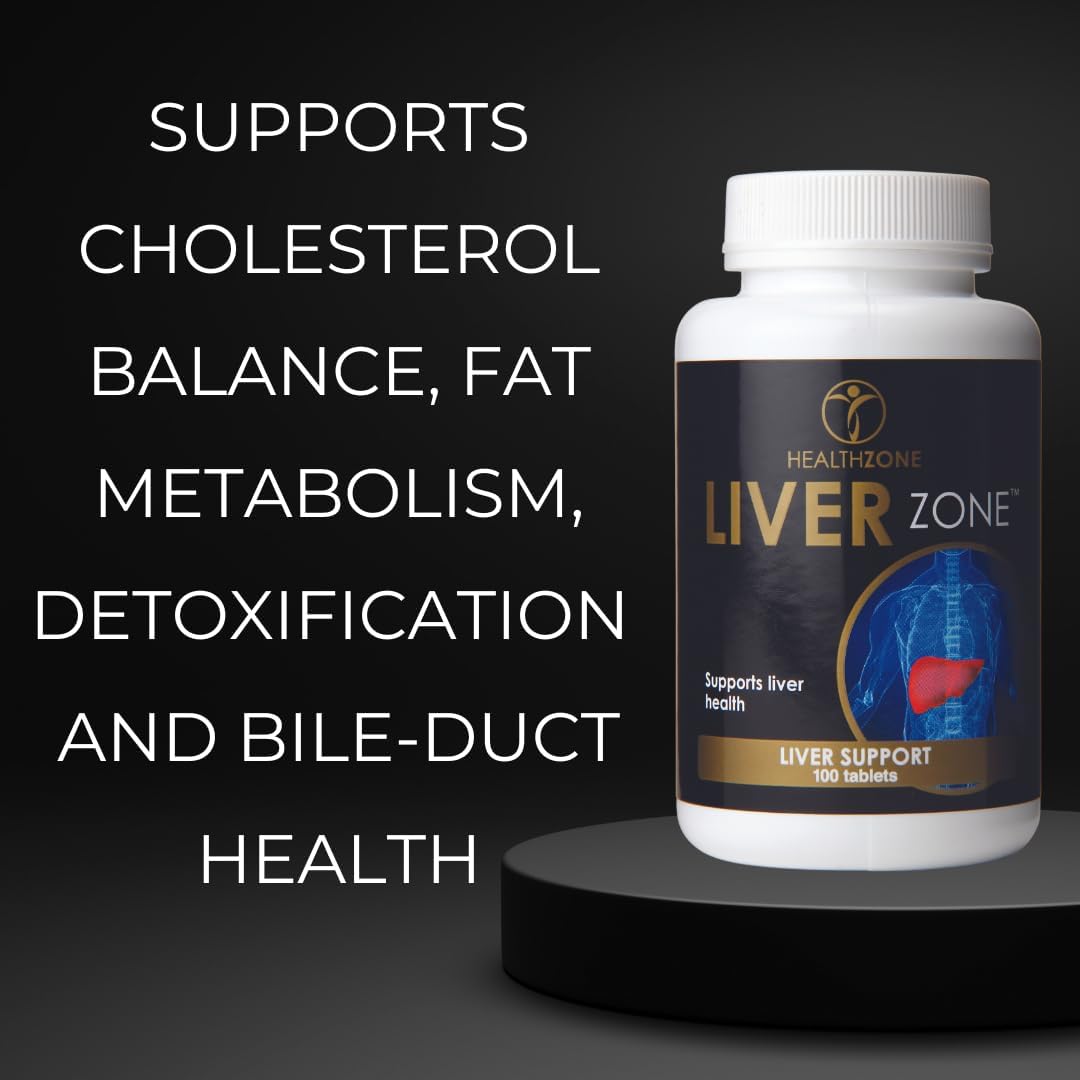 Liver Health Support Supplement - Enhances Fat Digestion and Maintains Cholesterol Balance