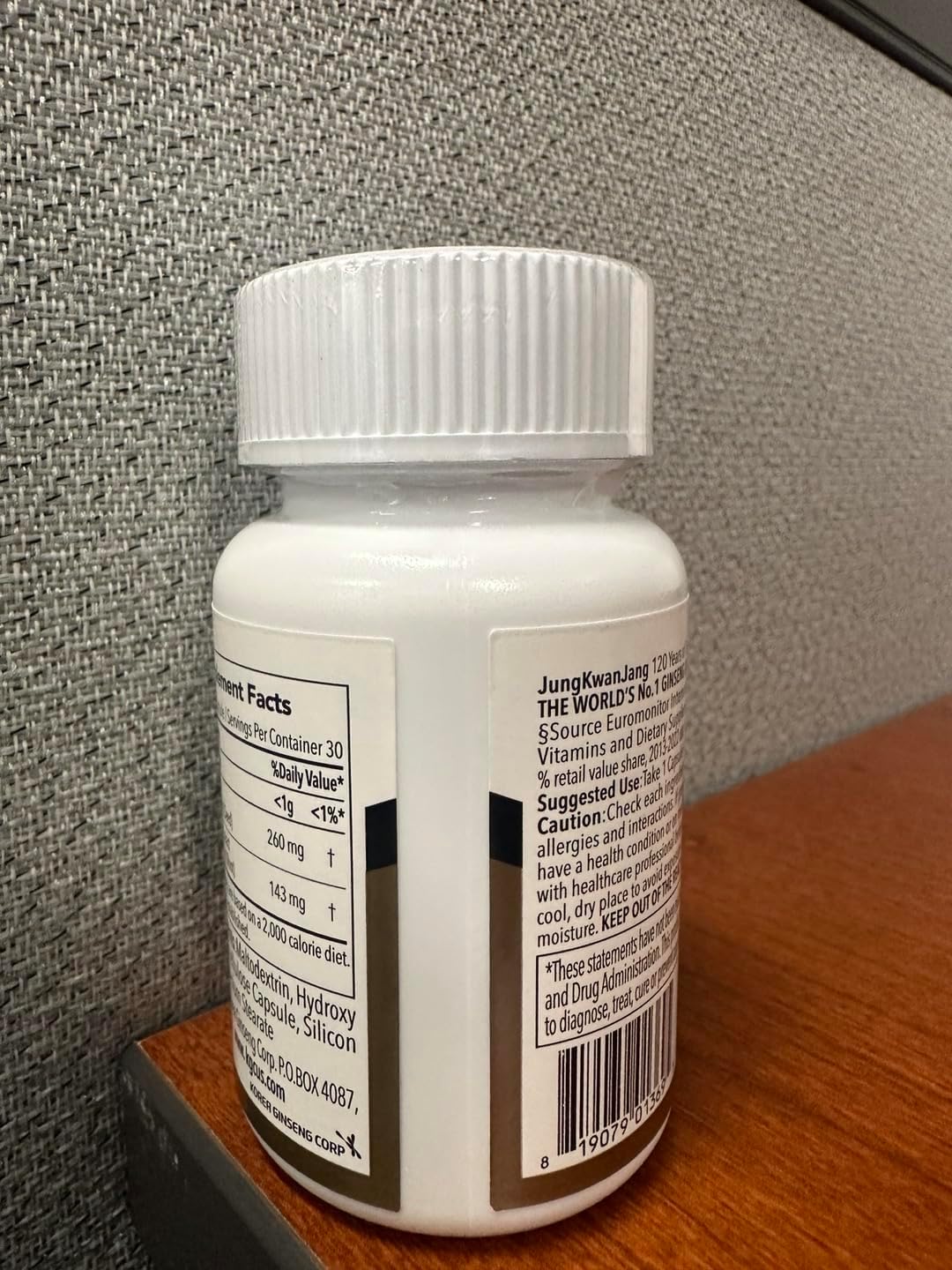 Liver Health Support Supplement with Milk Thistle and American Ginseng for Fatty Liver Detox - 30 Capsules