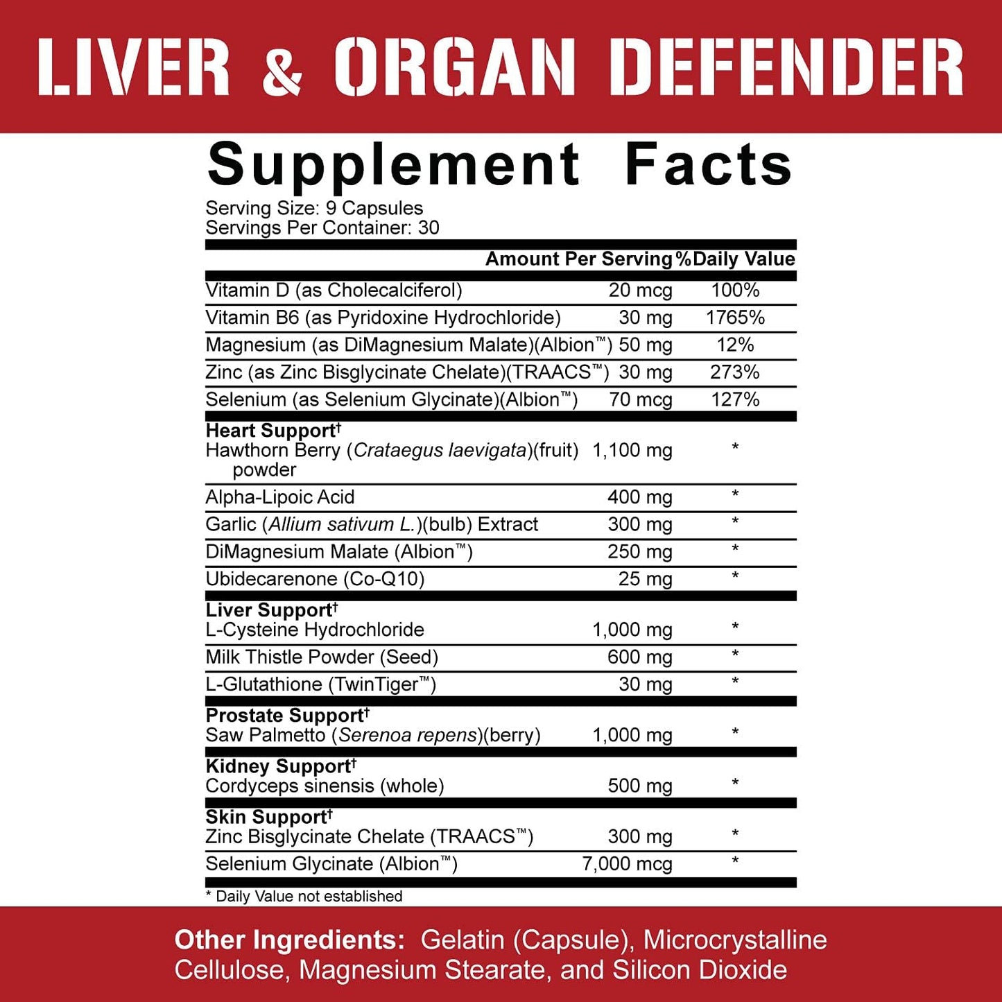 Liver & Organ Defender with NAC + Post Gear PCT Bundle for Enhanced Recovery and Performance