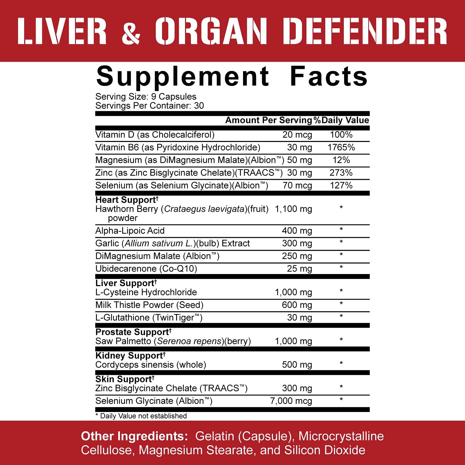 Liver & Organ Defender with NAC + Post Gear PCT Bundle for Enhanced Recovery and Performance