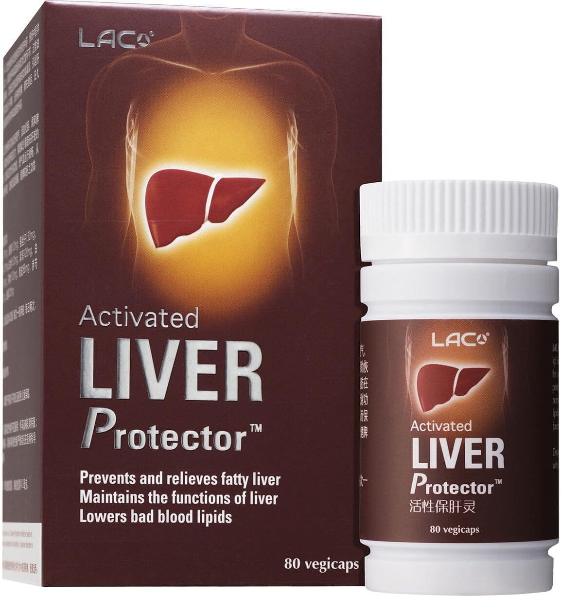 Liver Protector with TCM Herbs for Liver Health & Blood Lipid Support - 80 Vegicaps
