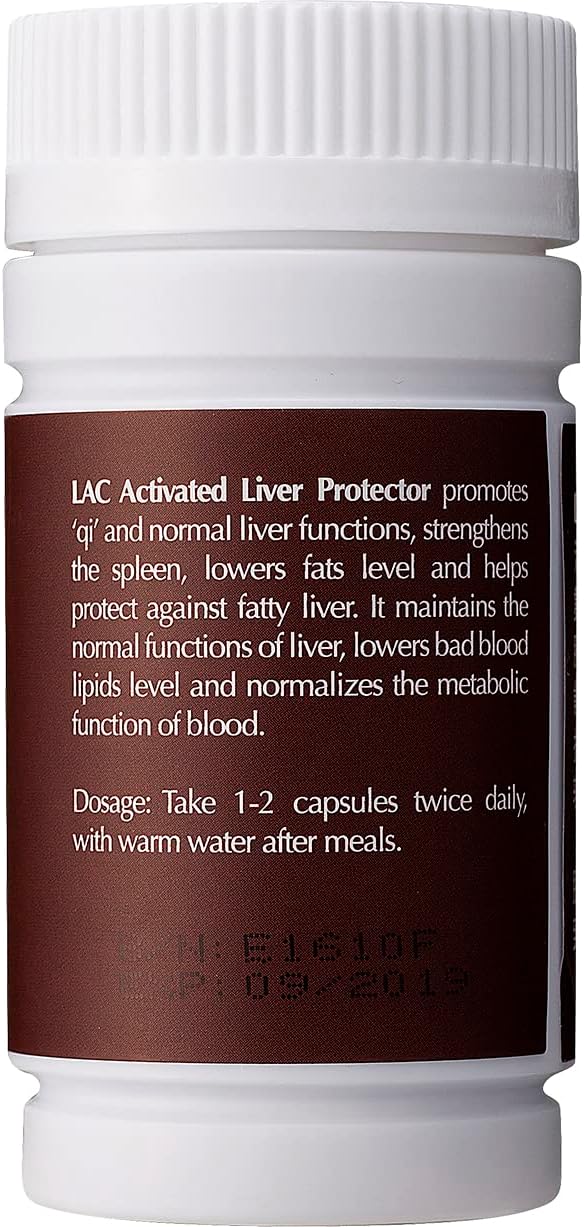 Liver Protector with TCM Herbs for Liver Health & Blood Lipid Support - 80 Vegicaps