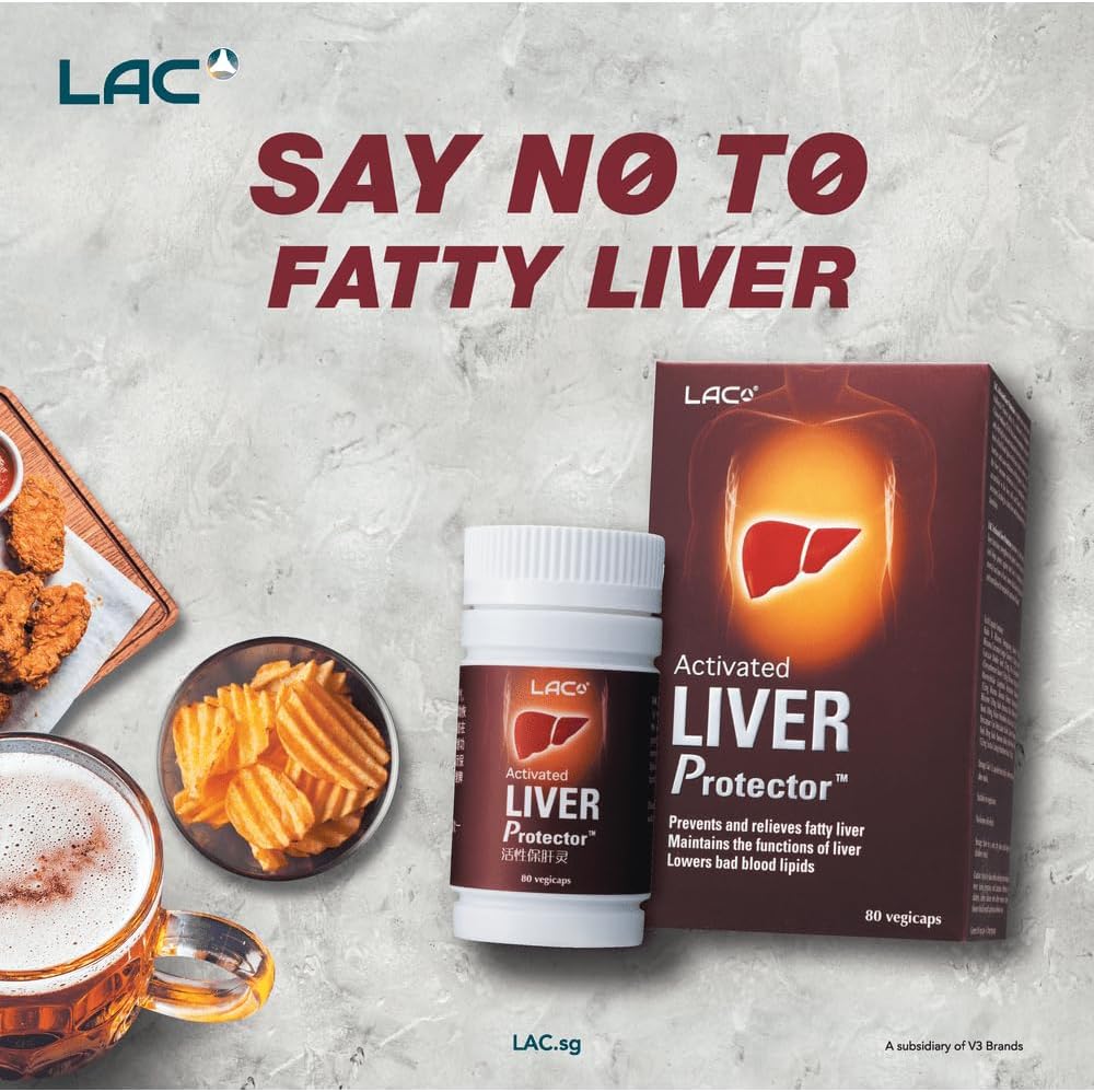 Liver Protector with TCM Herbs for Liver Health & Blood Lipid Support - 80 Vegicaps