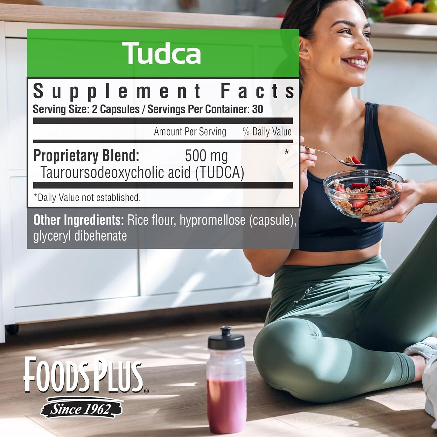 Liver Support Capsules with Tudca for Digestive Health - 60 Count
