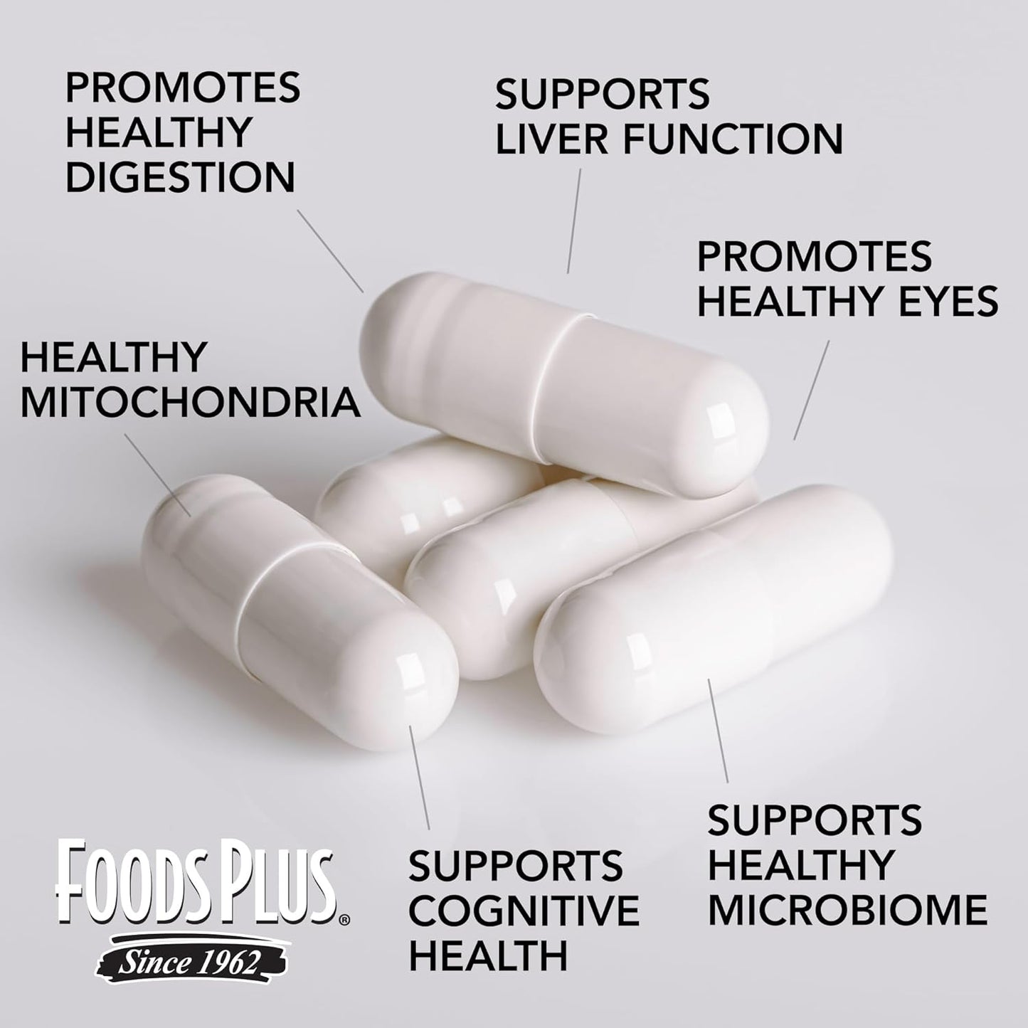 Liver Support Capsules with Tudca for Digestive Health - 60 Count