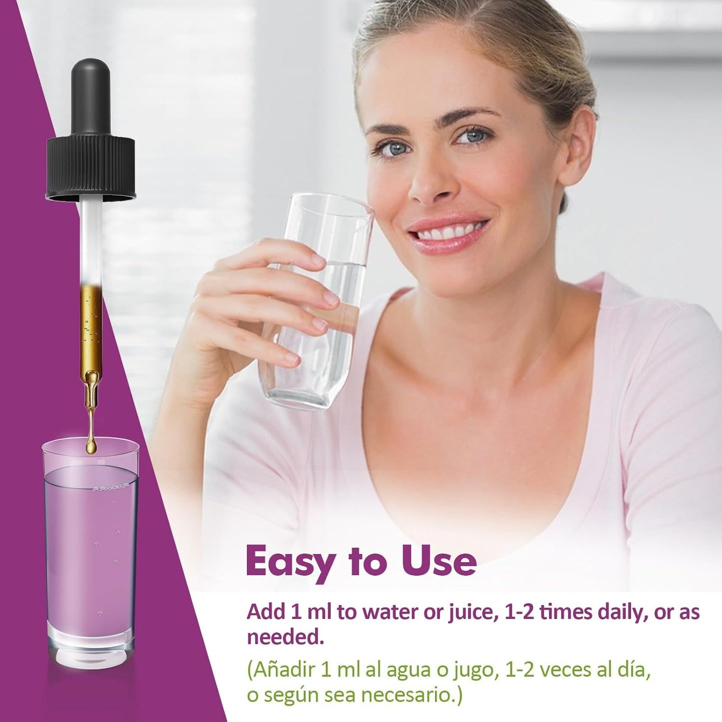 Liver Support Drops with Milk Thistle, Artichoke Extract, Berberine - Detox & Repair Formula for Fatty Liver - 2oz