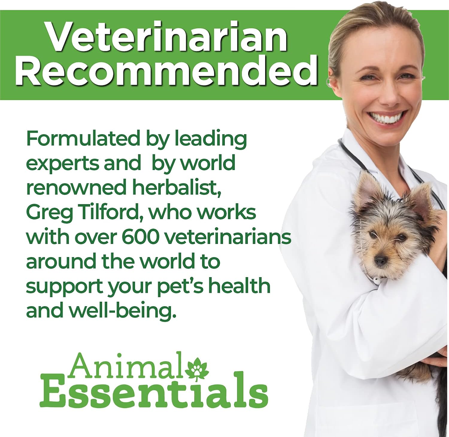 Liver Support Herbal Formula for Dogs & Cats - Animal Essentials Detox Blend, Human Grade Herbs, Wellness Tonic - 2 Fl Oz