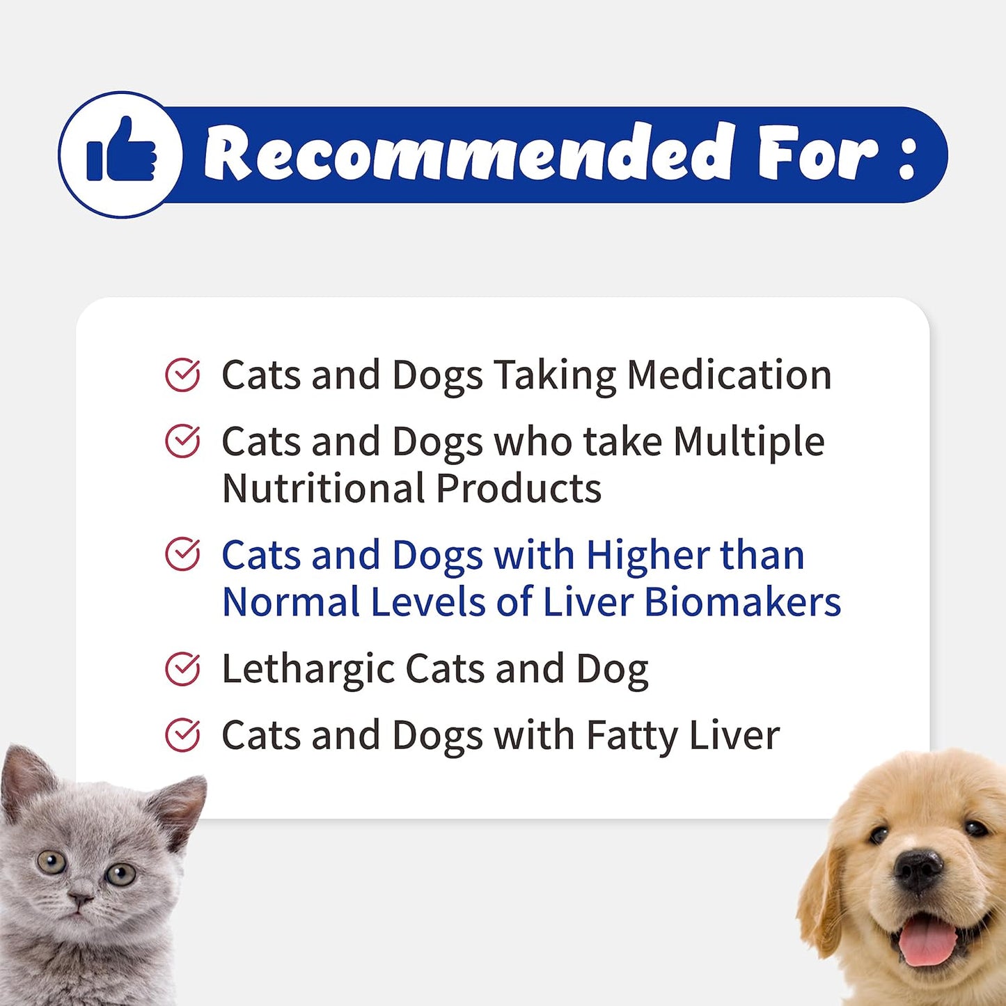 Liver Support Supplement for Dogs and Cats - Promotes Healthy Liver Function, Detox, and Metabolism - Vegan Bacon Flavor - 100 Soft Capsules
