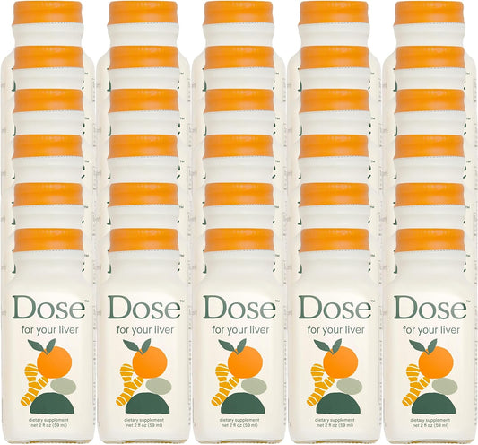 Liver Support Supplement Shot | Cleanses & Enhances Liver Function | Non GMO, Vegan, Gluten Free, Kosher Pareve | 2oz