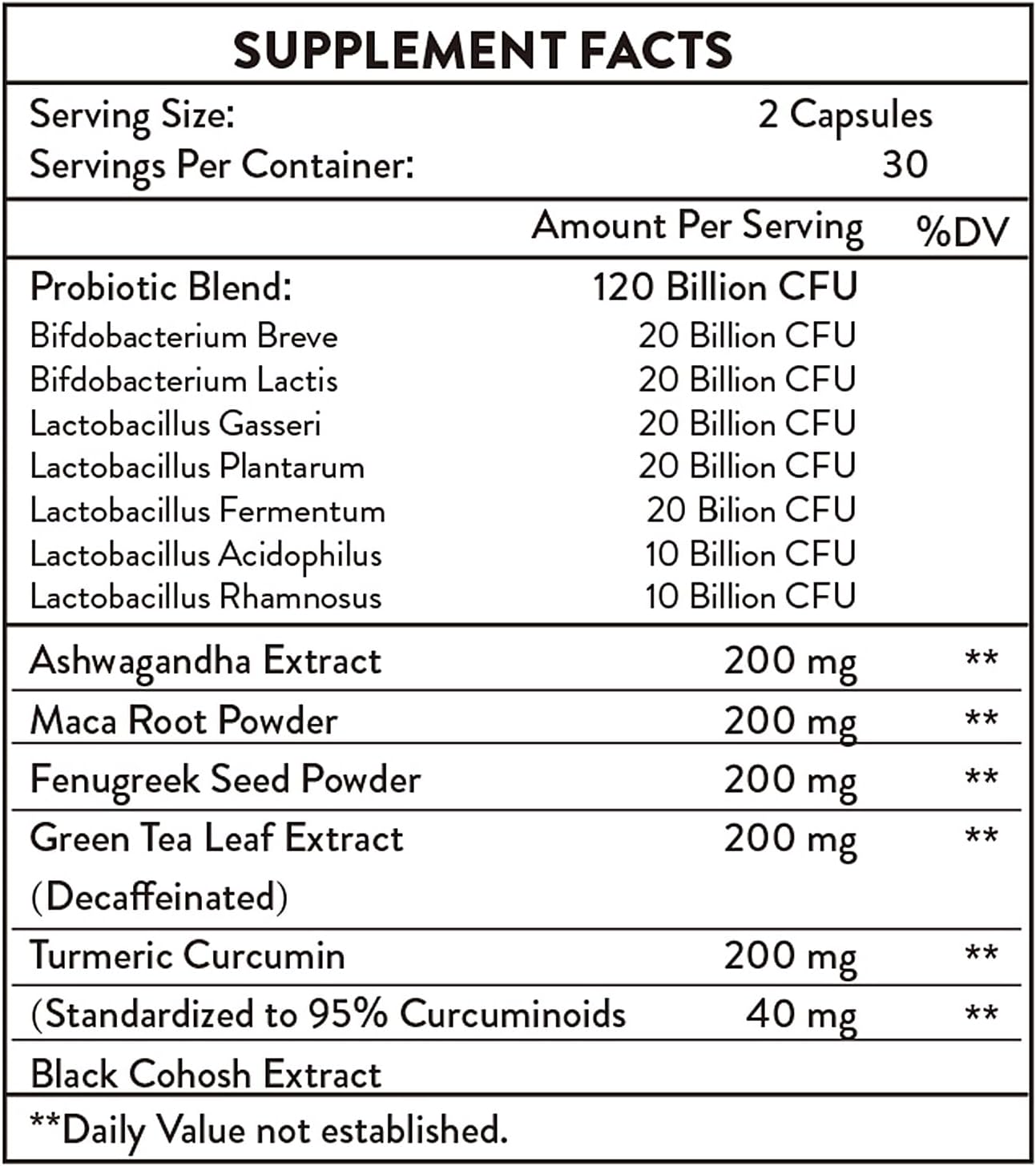 Liver Support Supplement with 120 Billion CFUs Probiotics for Men and Women - Detox and Renewal for Optimal Wellness - Gluten-Free, Dairy-Free, Vegan, Non-GMO - 60 Capsules
