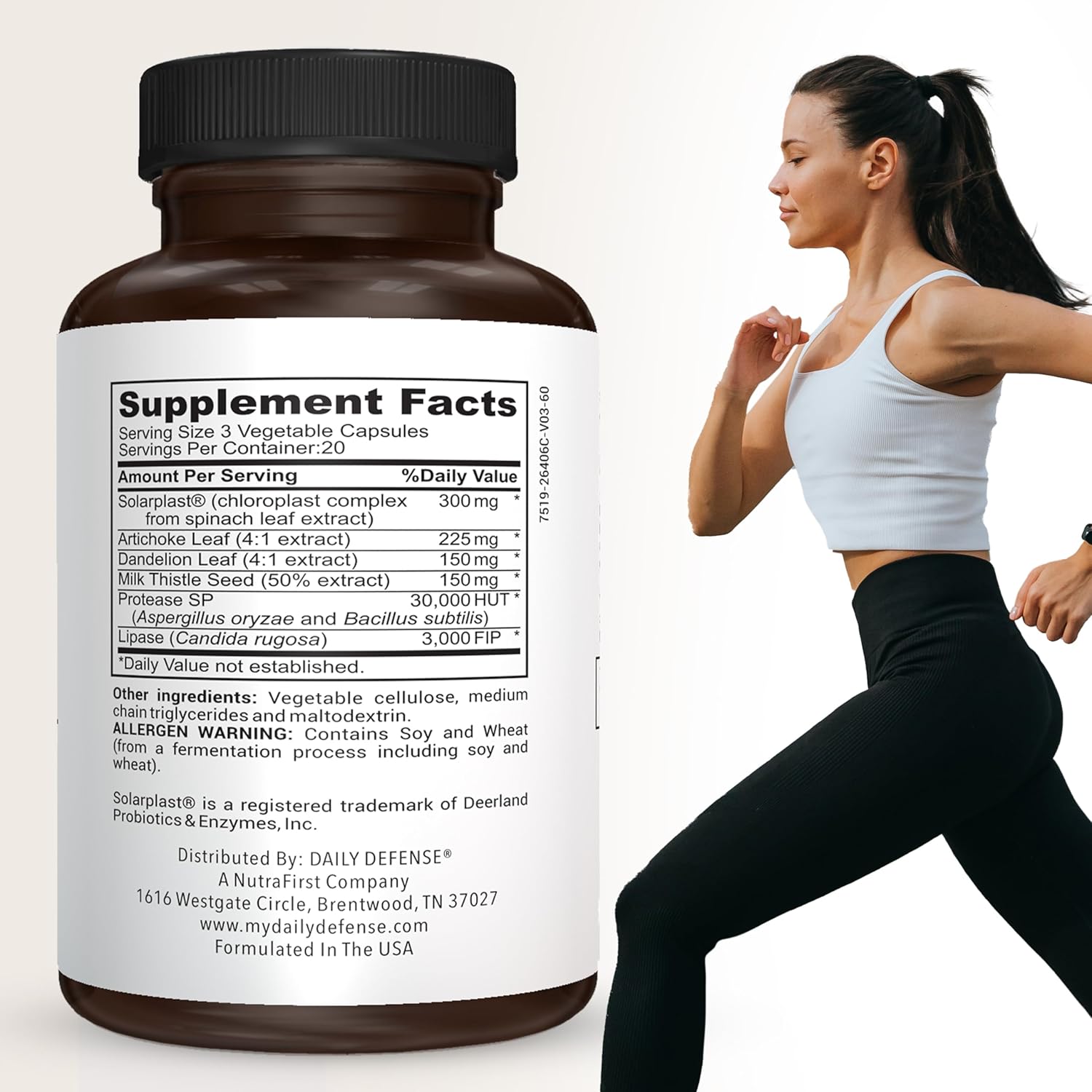 Liver Support Supplement with Artichoke, Milk Thistle, and Dandelion - Daily Liver Cleanse and Repair Formula - 60 Capsules