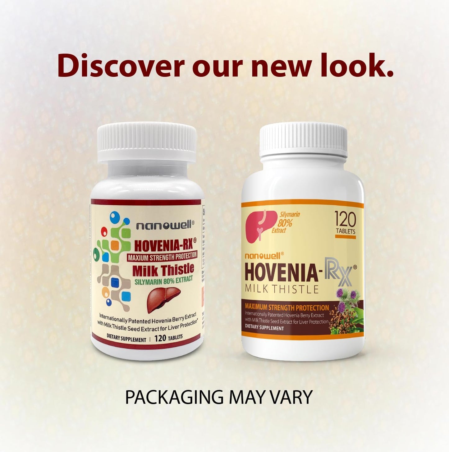 Liver Support Supplement with Hovenia-RX and Milk Thistle Seed Extract - 120 Tablets, 30 Day Supply